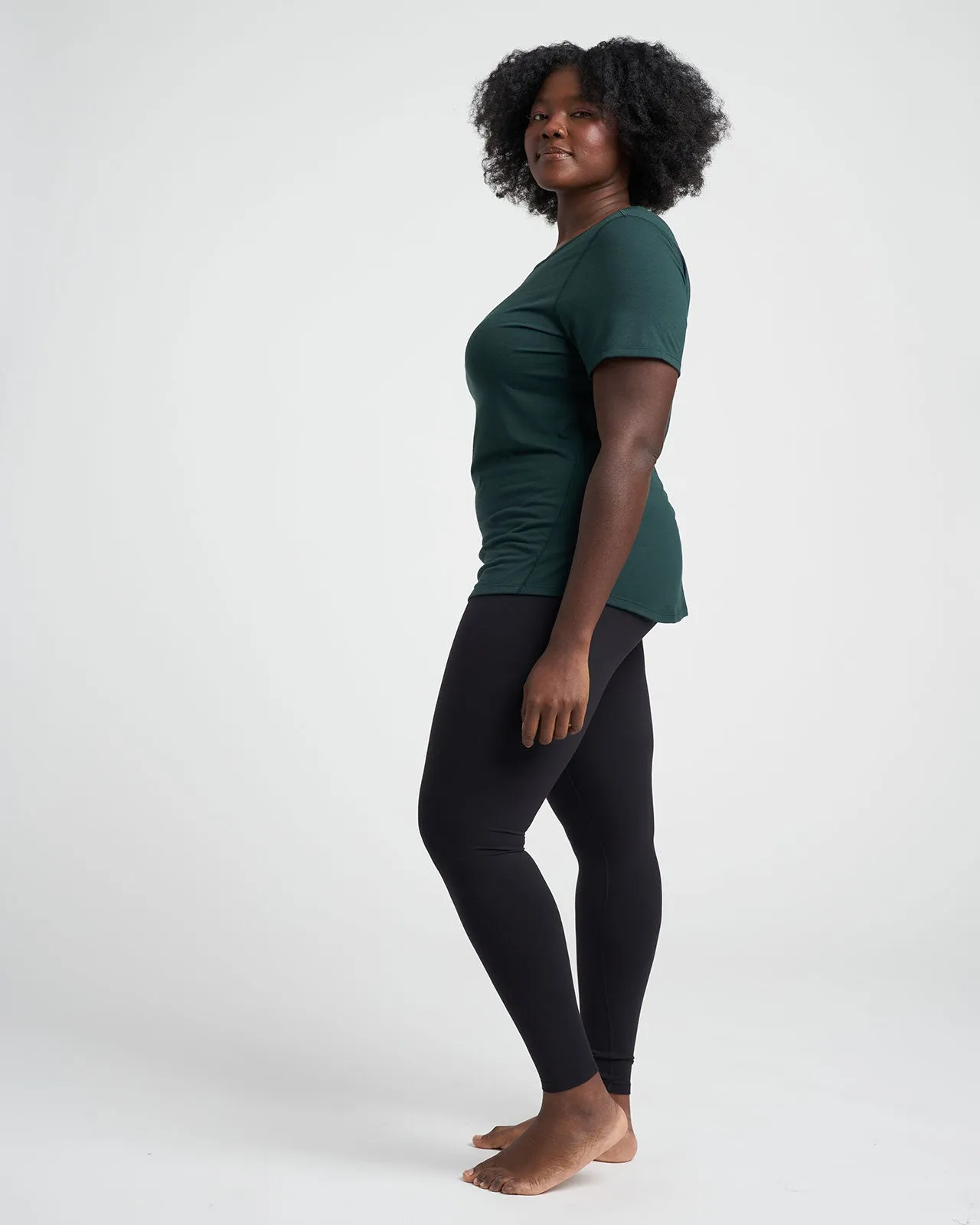 Mia Movement Tee - Forest Green sold by Universal Standard product image thumbnail 3