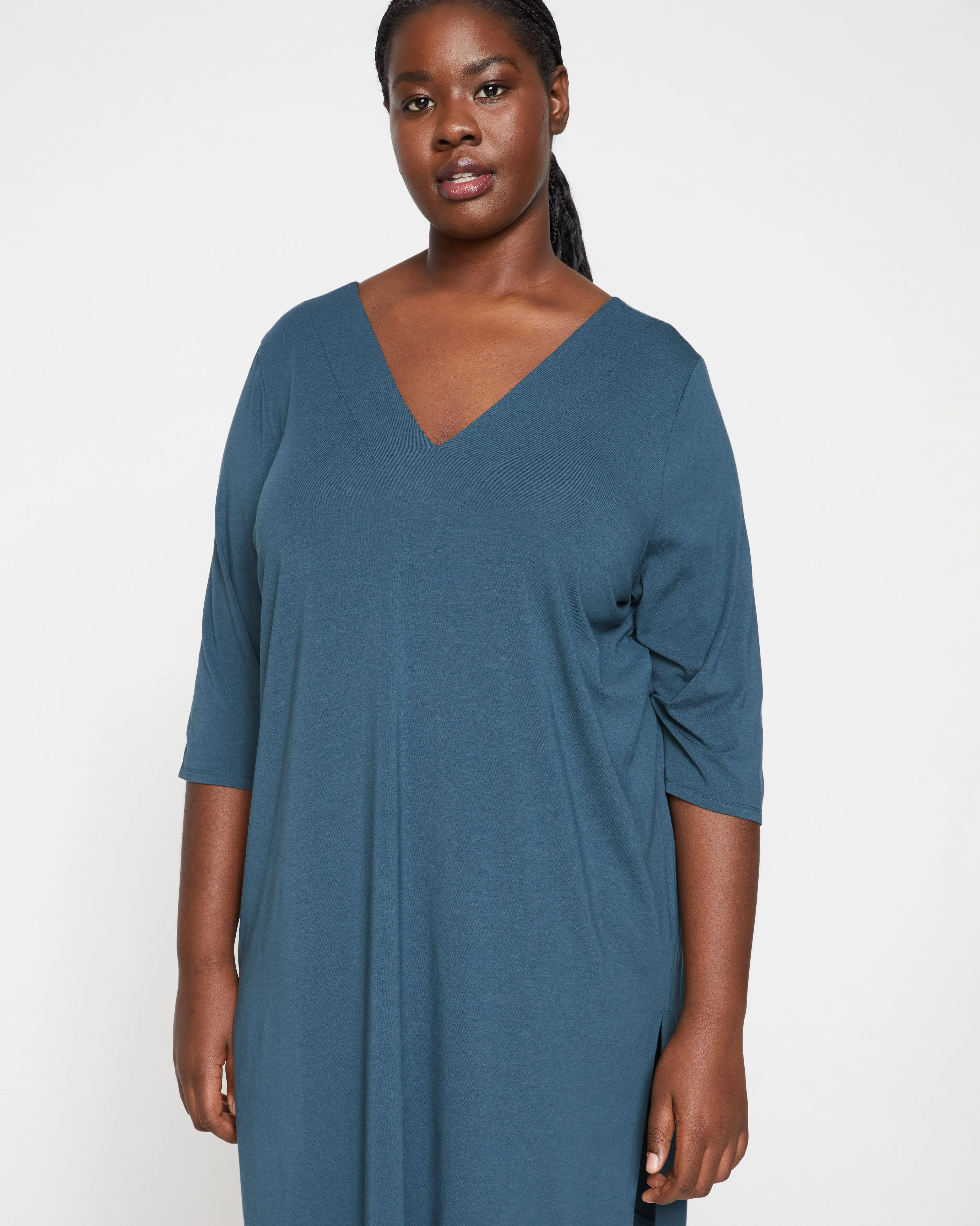 UltimateS Aubrey Sleep Dress - Deep Sea sold by Universal Standard product image thumbnail 2