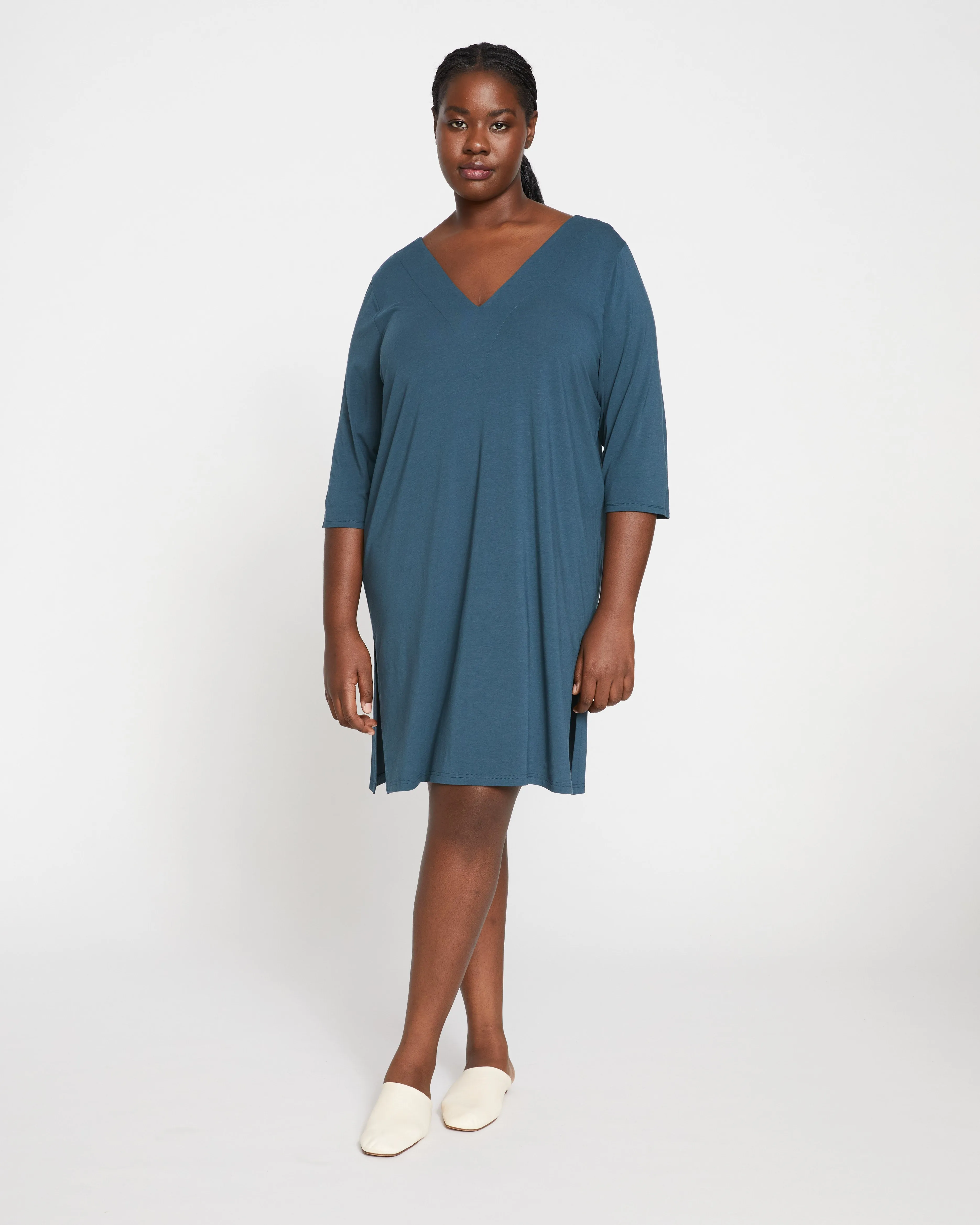 UltimateS Aubrey Sleep Dress - Deep Sea sold by Universal Standard