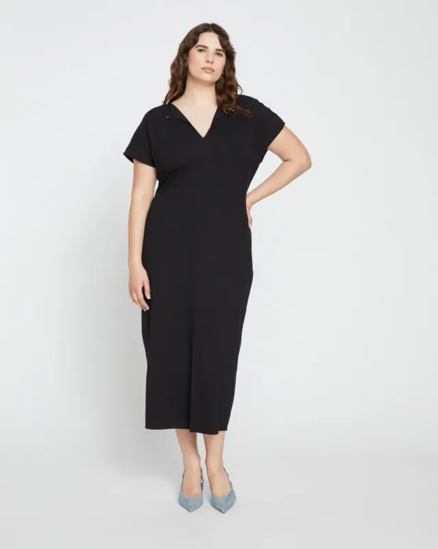 Spritz Divine Jersey Shift Dress - Black sold by Universal Standard
