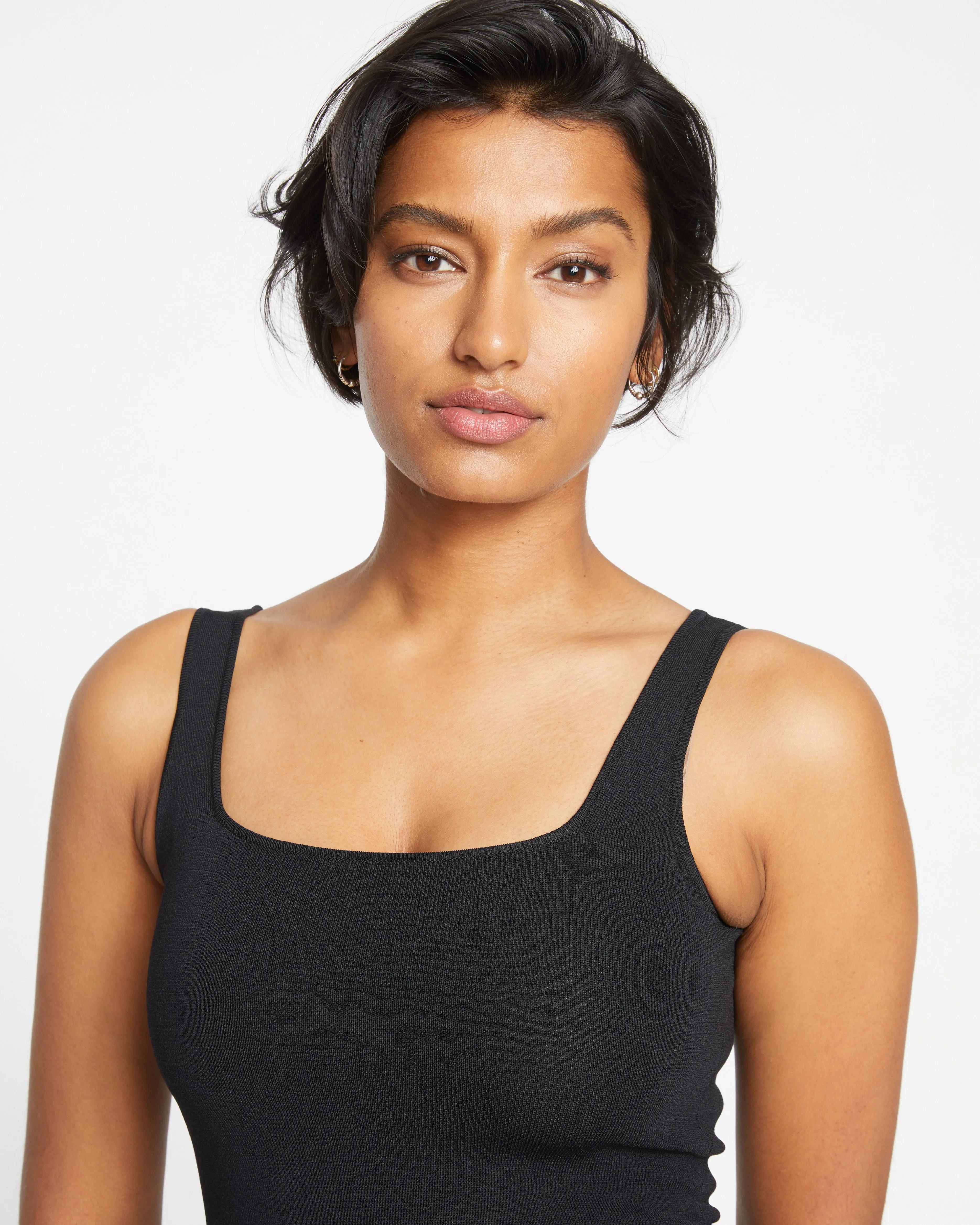 Knitted Tank Dress - Black sold by Universal Standard product image thumbnail 3