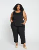 Cooling Stretch Cupro Pants - Black sold by Universal Standard