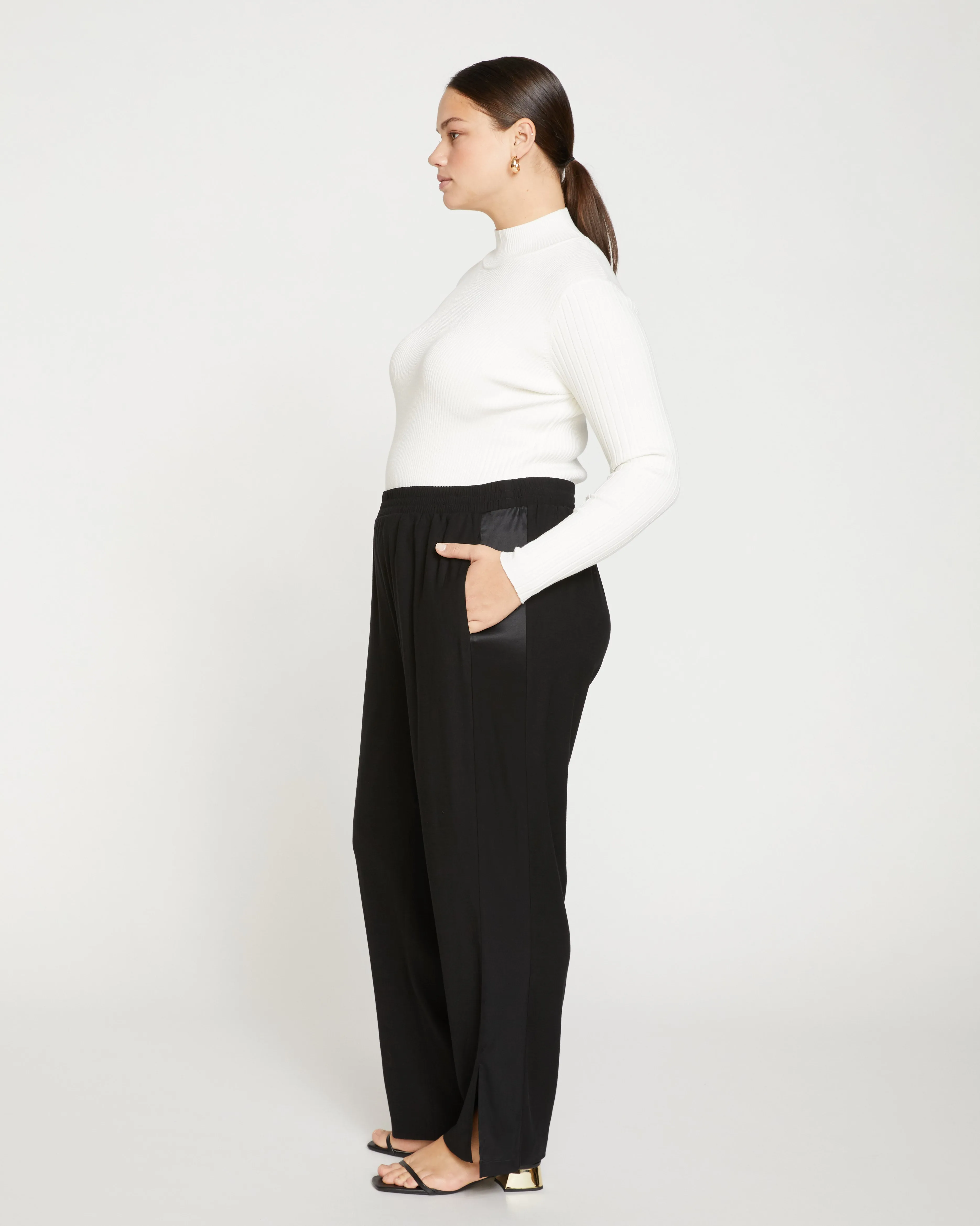 Tux Double Luxe Pants - Black sold by Universal Standard product image thumbnail 3