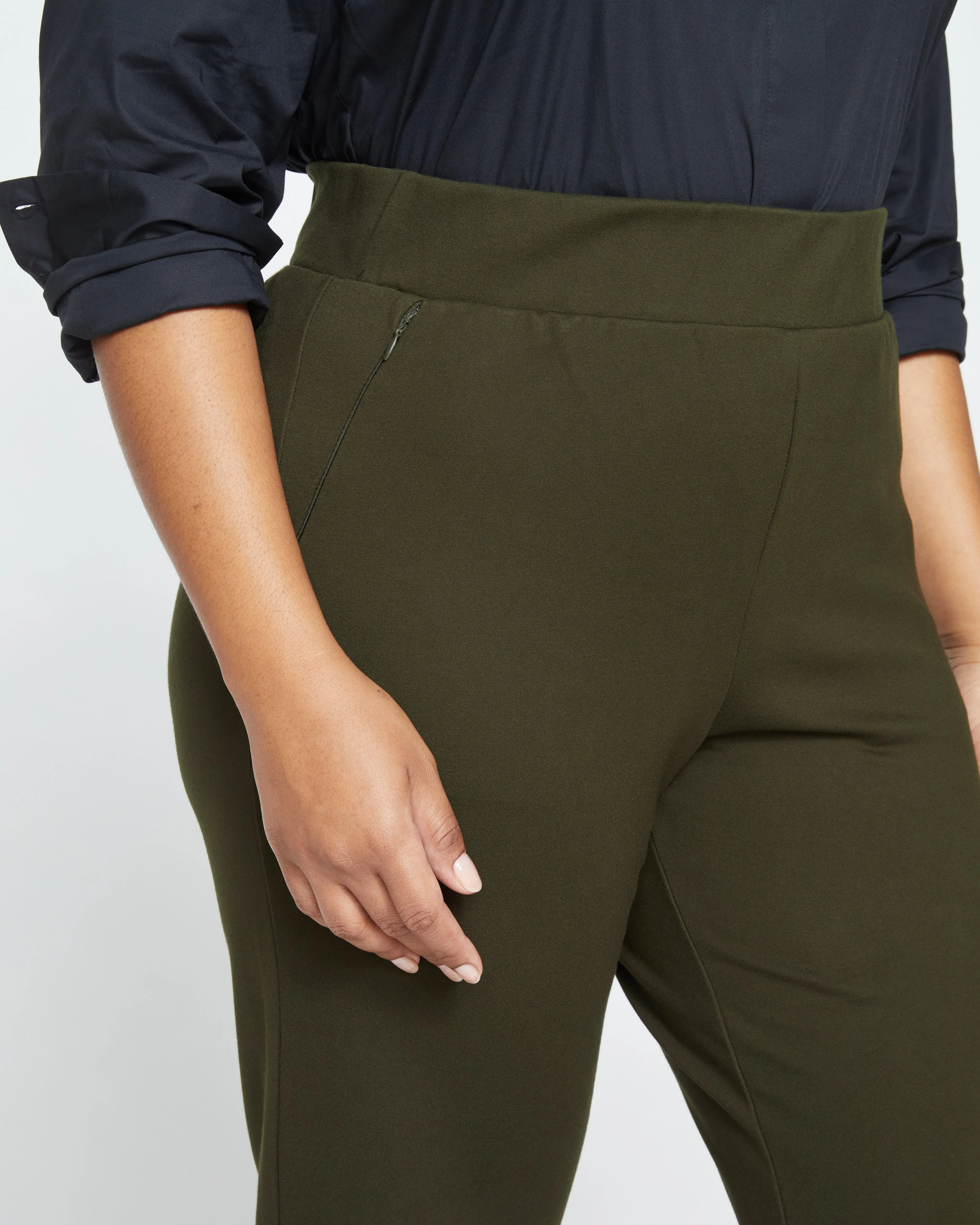 Smart Signature Ponte Pants - Evening Forest sold by Universal Standard product image thumbnail 2