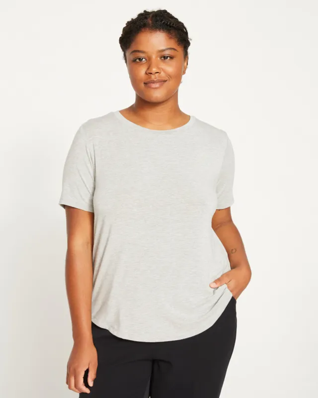 Free Tee Rex - Heather Grey sold by Universal Standard