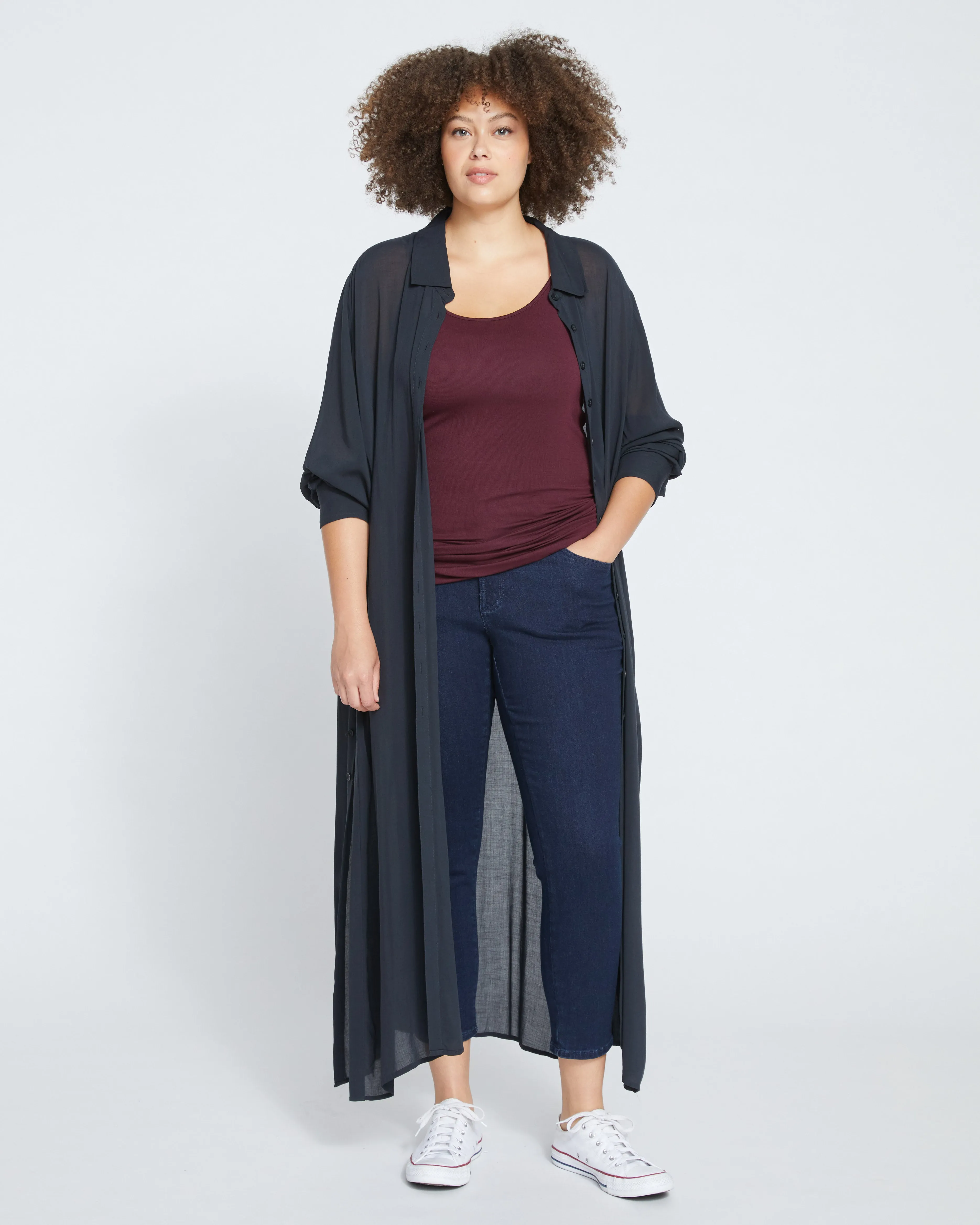 Foundation Camisole - Black Cherry sold by Universal Standard