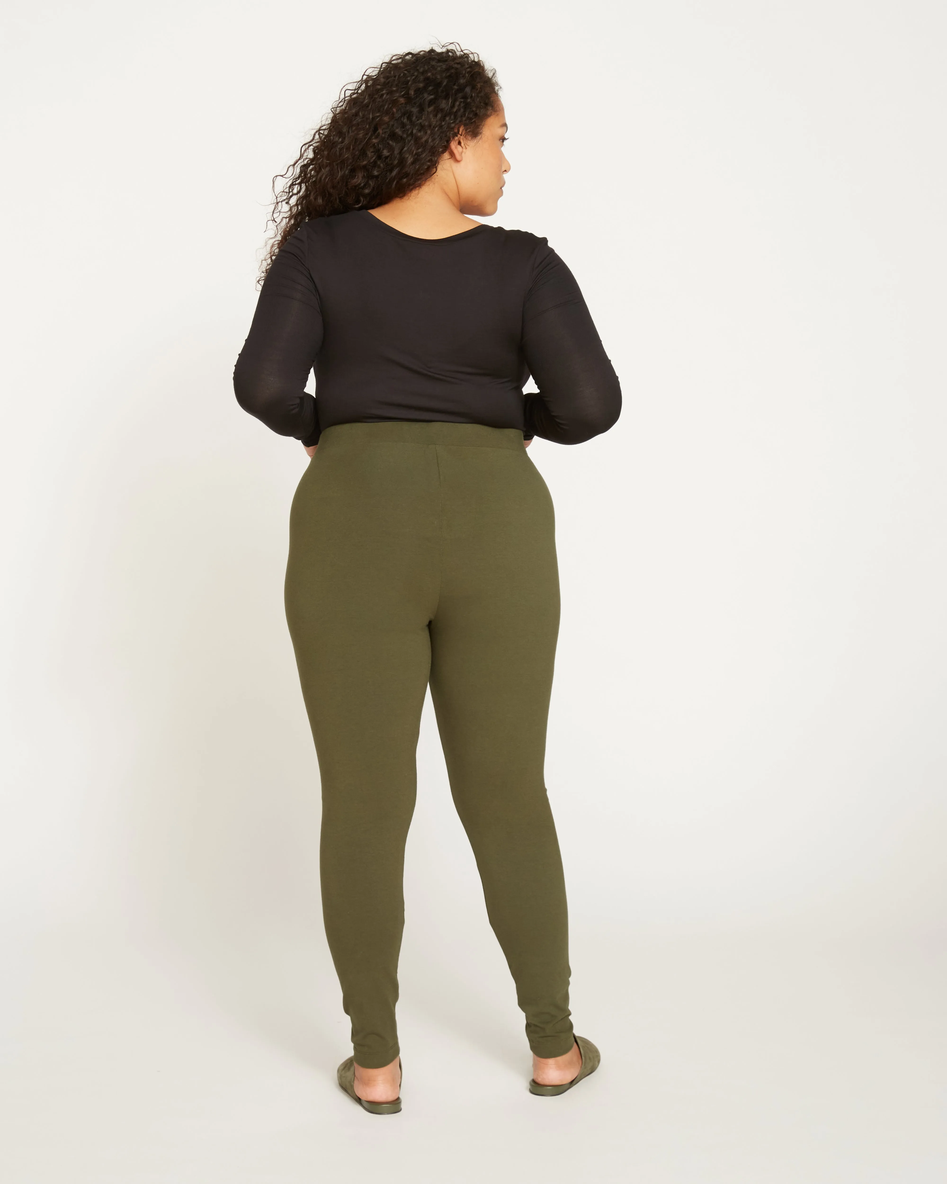 Roya Leggings 27 Inch - Olive sold by Universal Standard product image thumbnail 5