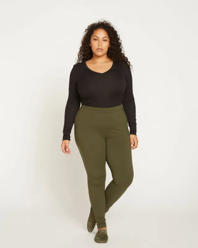 Roya Leggings 27 Inch - Olive sold by Universal Standard