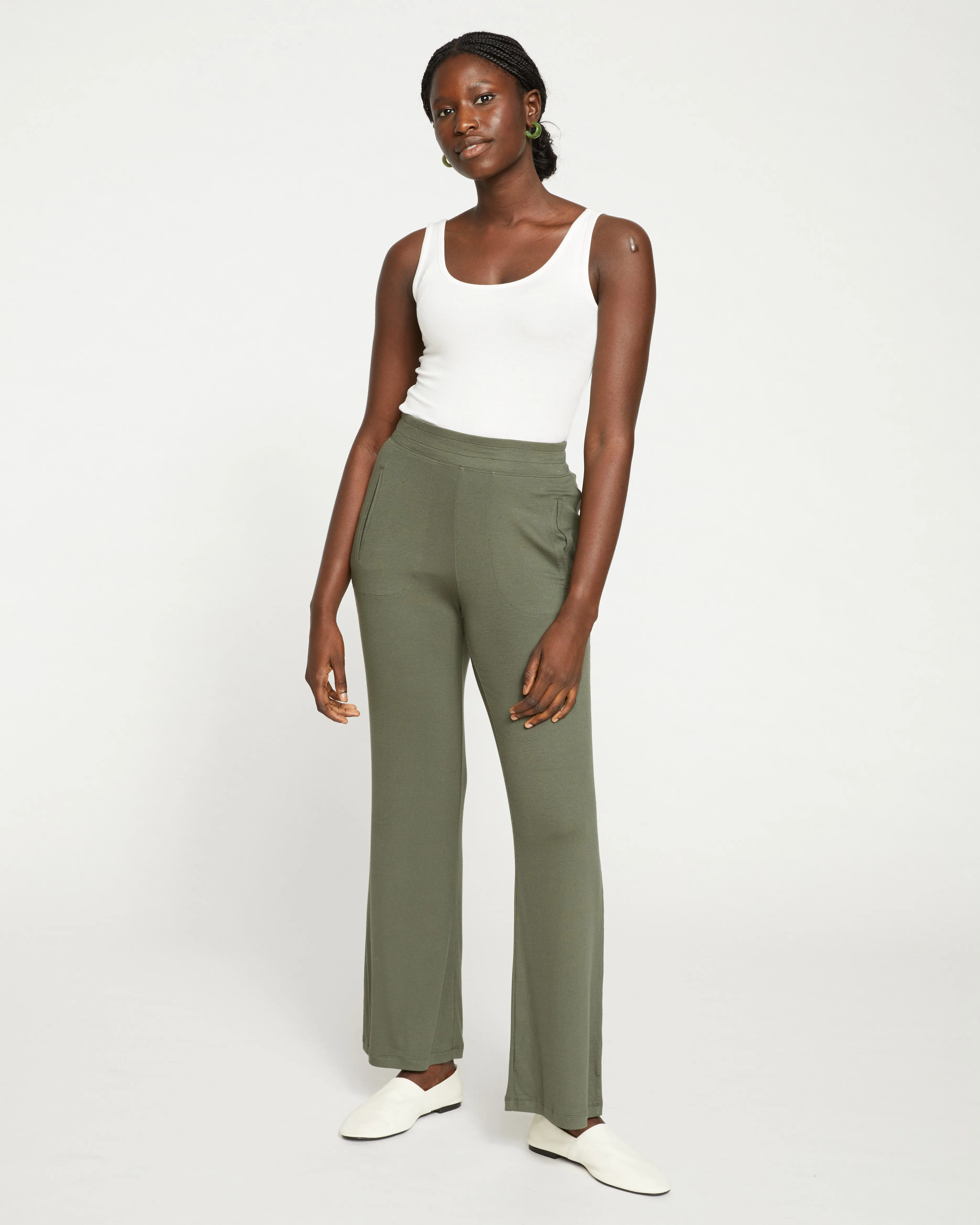 Foundation Mola Pant - Camo sold by Universal Standard