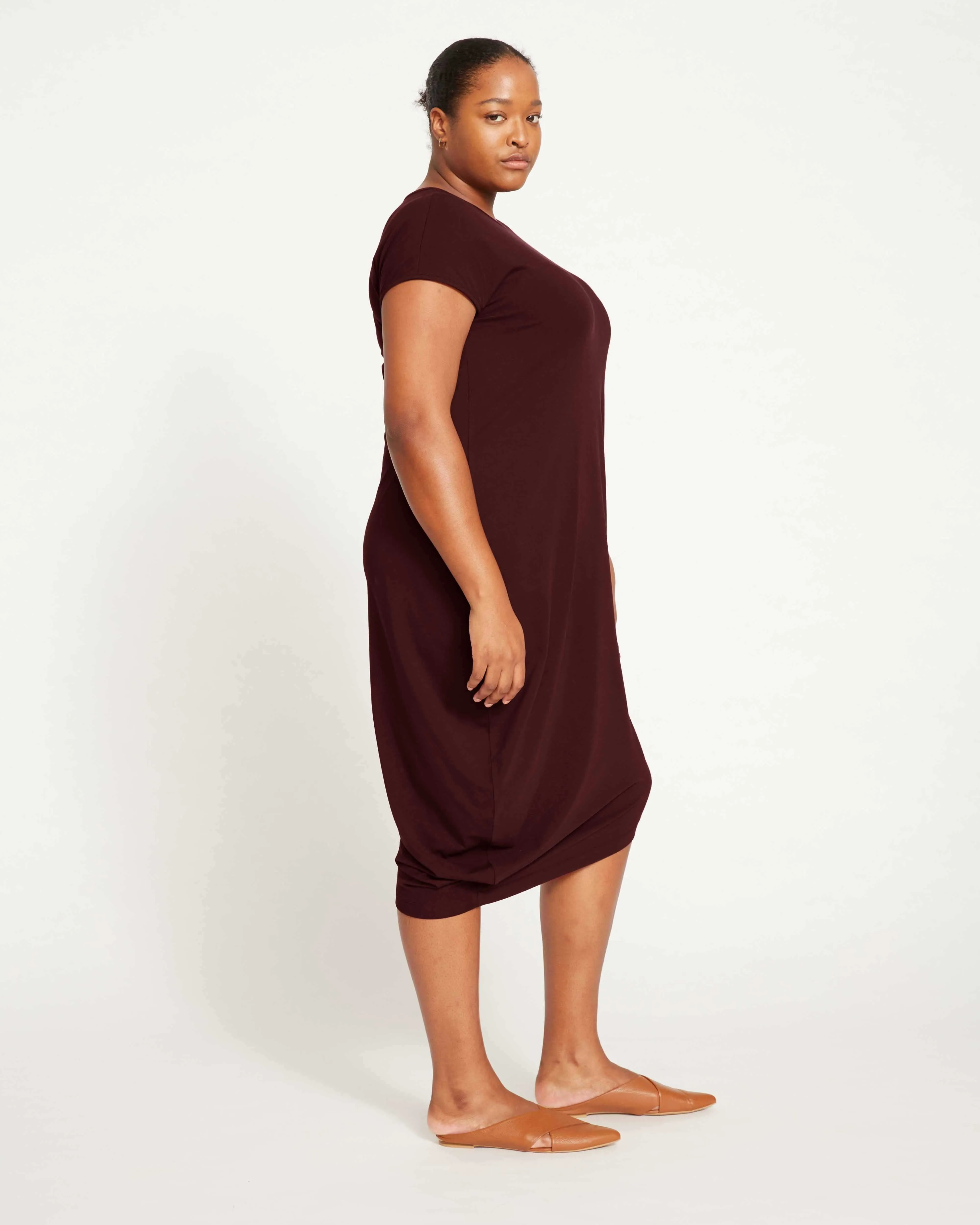 Iconic Geneva Dress - Black Cherry sold by Universal Standard product image thumbnail 5