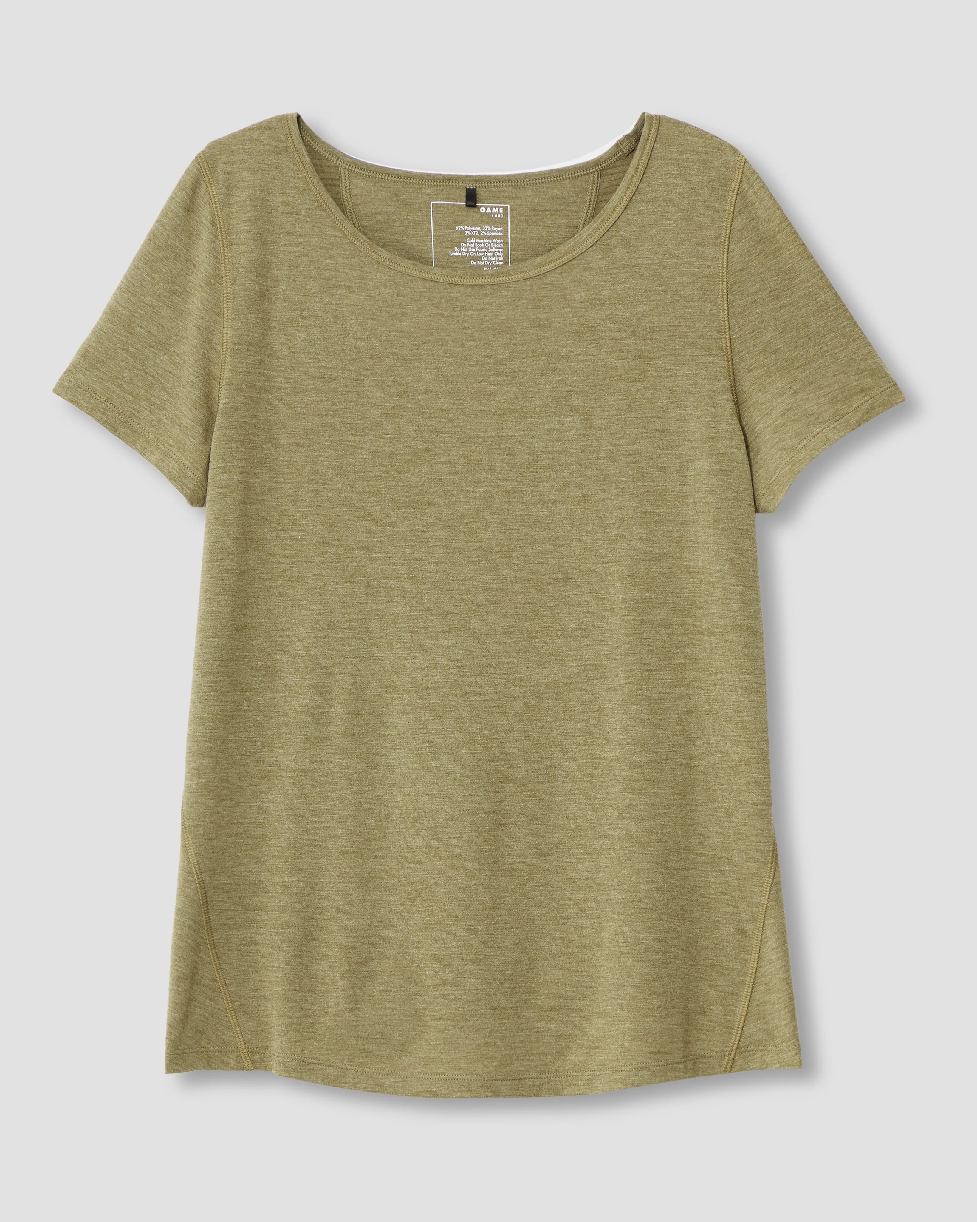 Mia Movement Tee - Heather Olive sold by Universal Standard product image thumbnail 2