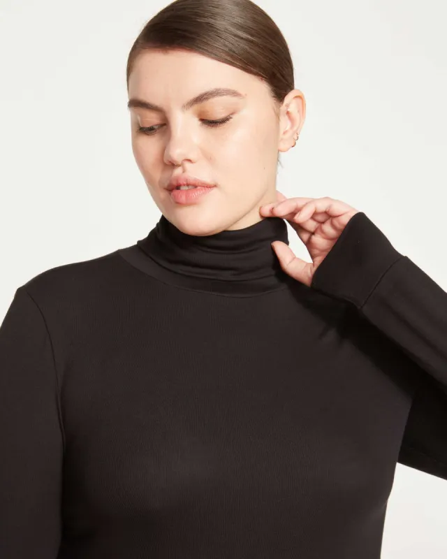Foundation Turtleneck - Black sold by Universal Standard