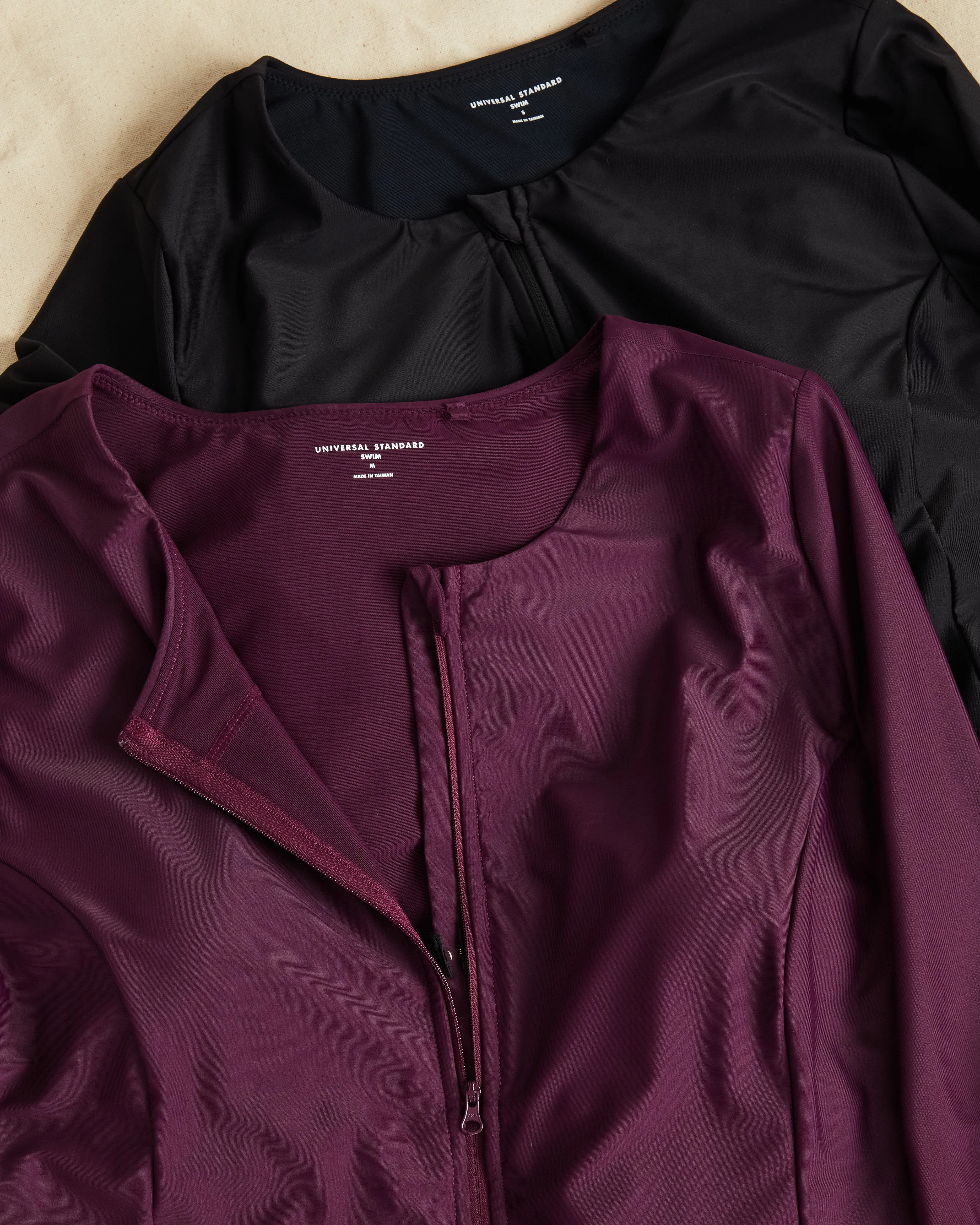 The Surf Long Sleeve Swimsuit - Deep Pansy sold by Universal Standard product image thumbnail 4