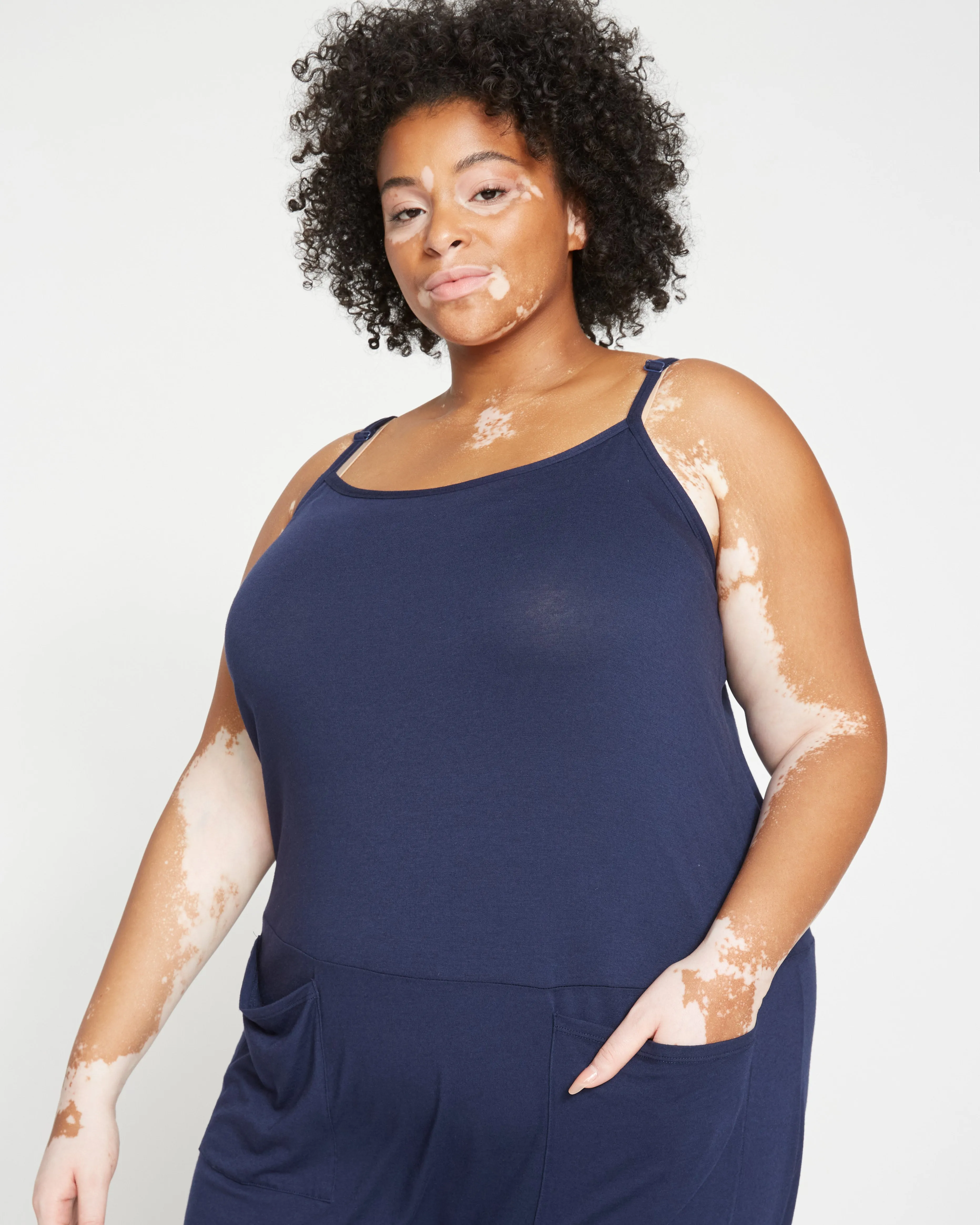 Jackson Sleeveless Jumpsuit - Navy sold by Universal Standard product image thumbnail 2