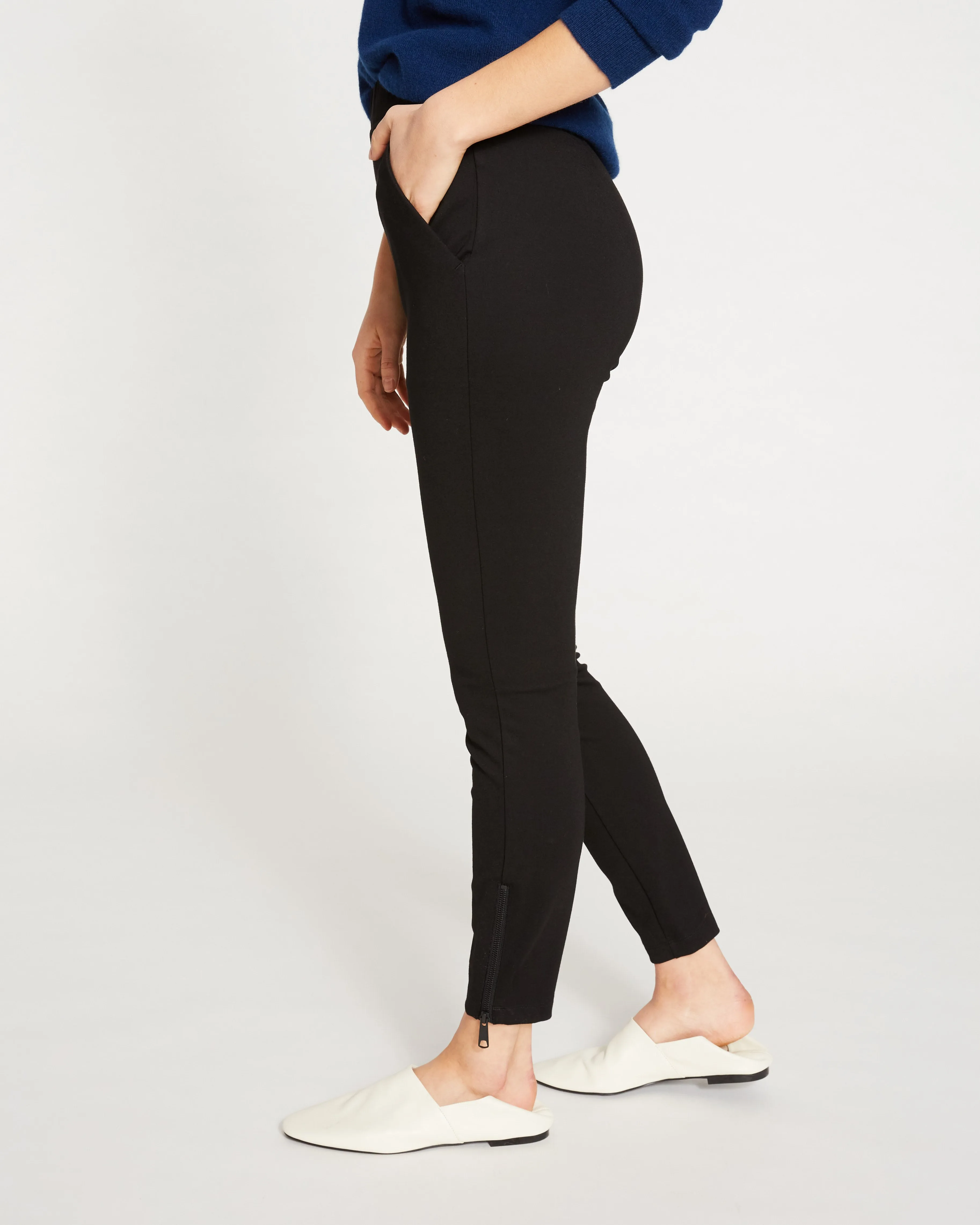 Moro Pocket Signature Ponte Pants - Black sold by Universal Standard product image thumbnail 5