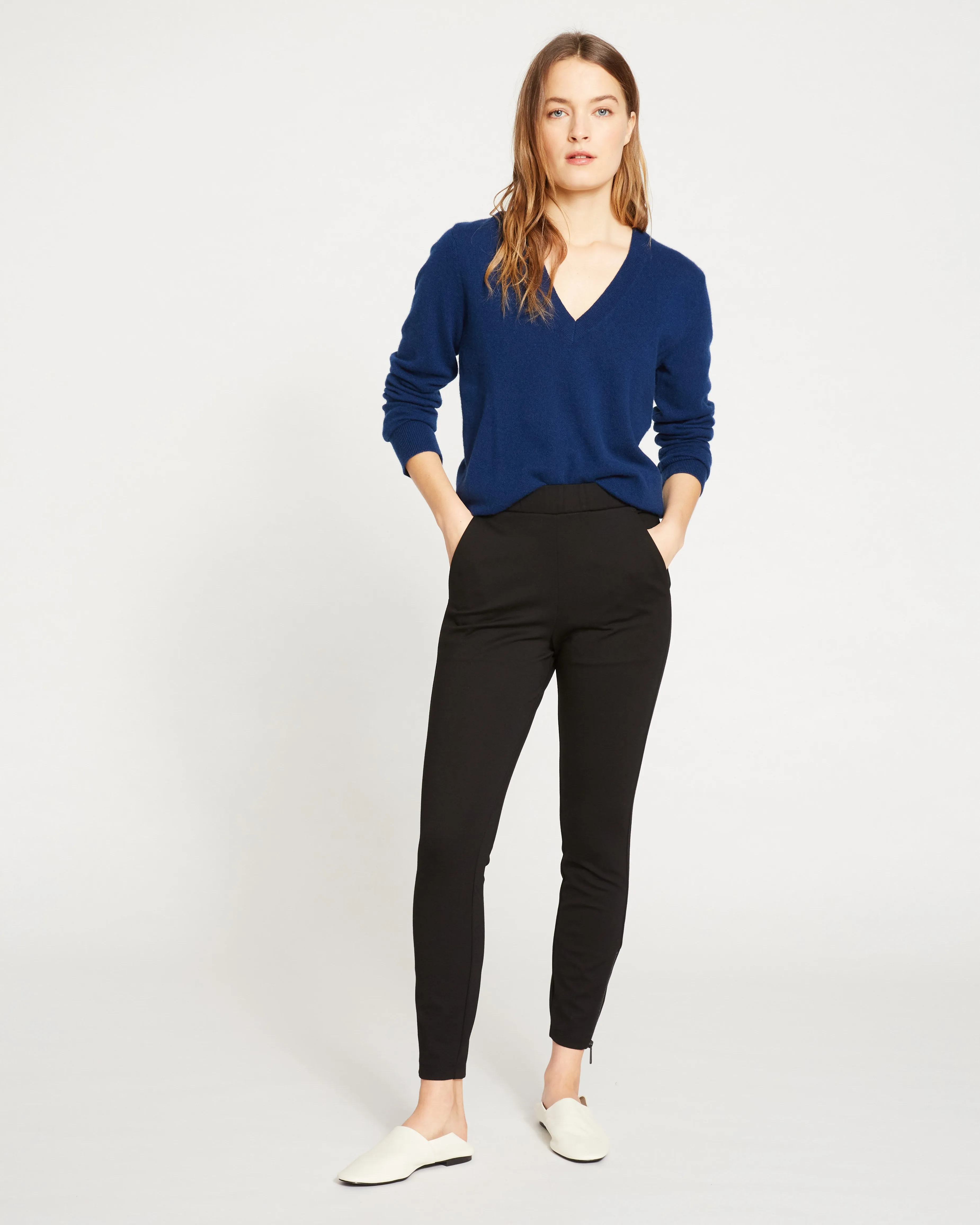 Moro Pocket Signature Ponte Pants - Black sold by Universal Standard