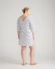 UltimateS Aubrey Sleep Dress - Navy/White sold by Universal Standard