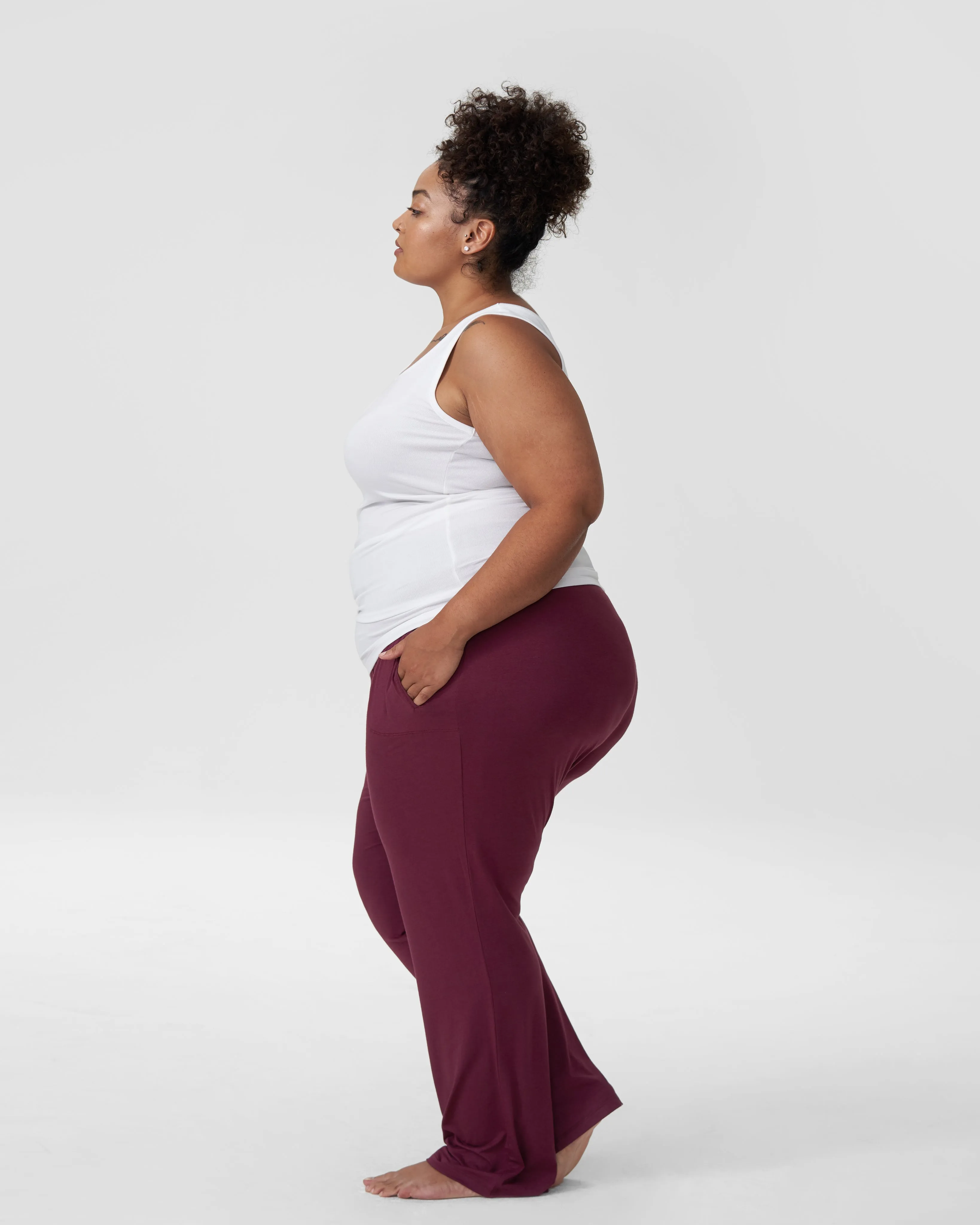 Mola Lounge Pants - Plum sold by Universal Standard product image thumbnail 3