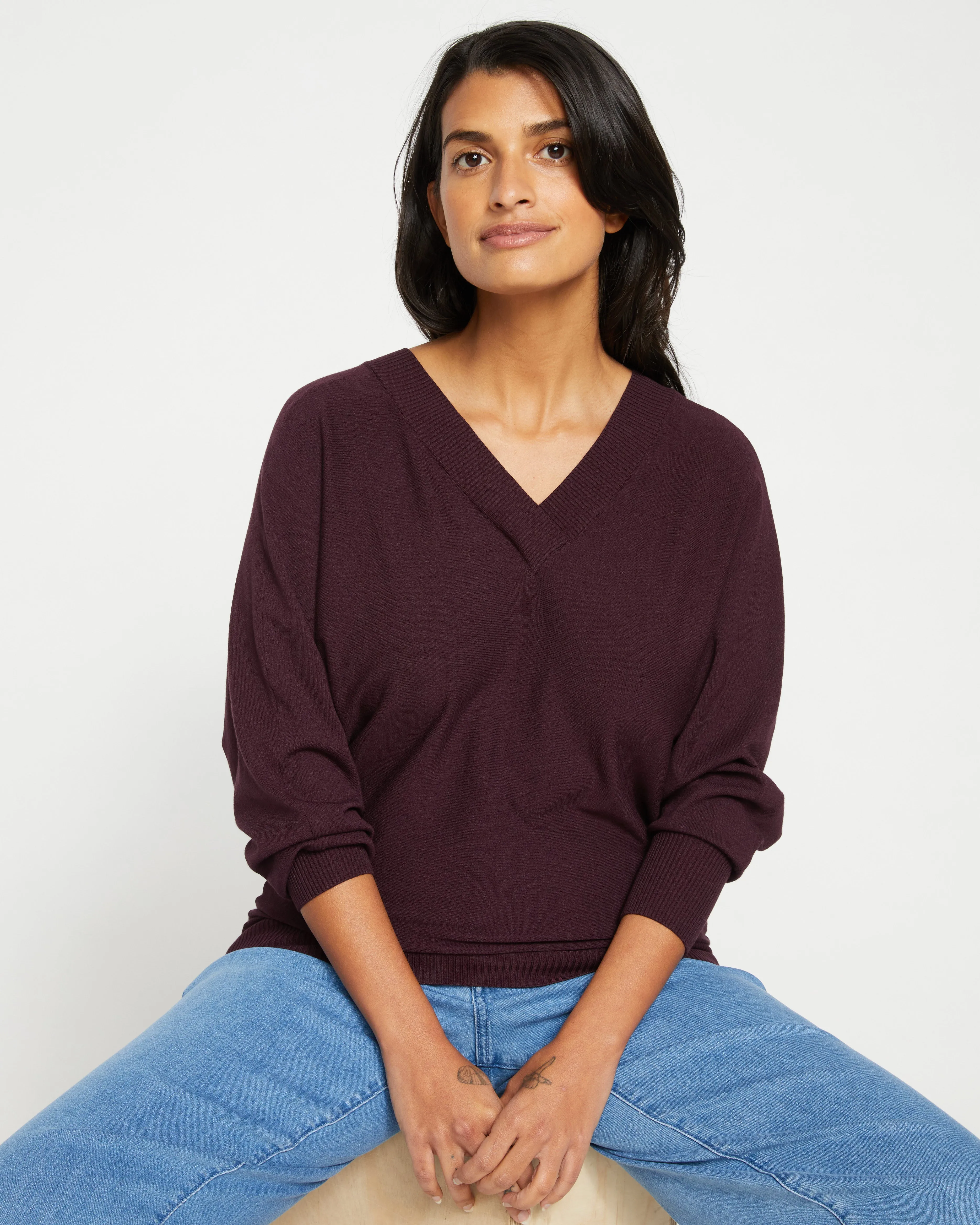 Sweater Blouse - Brulee sold by Universal Standard