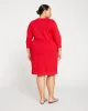 Classic Light Terry Tie Sweatshirt Dress - Red sold by Universal Standard