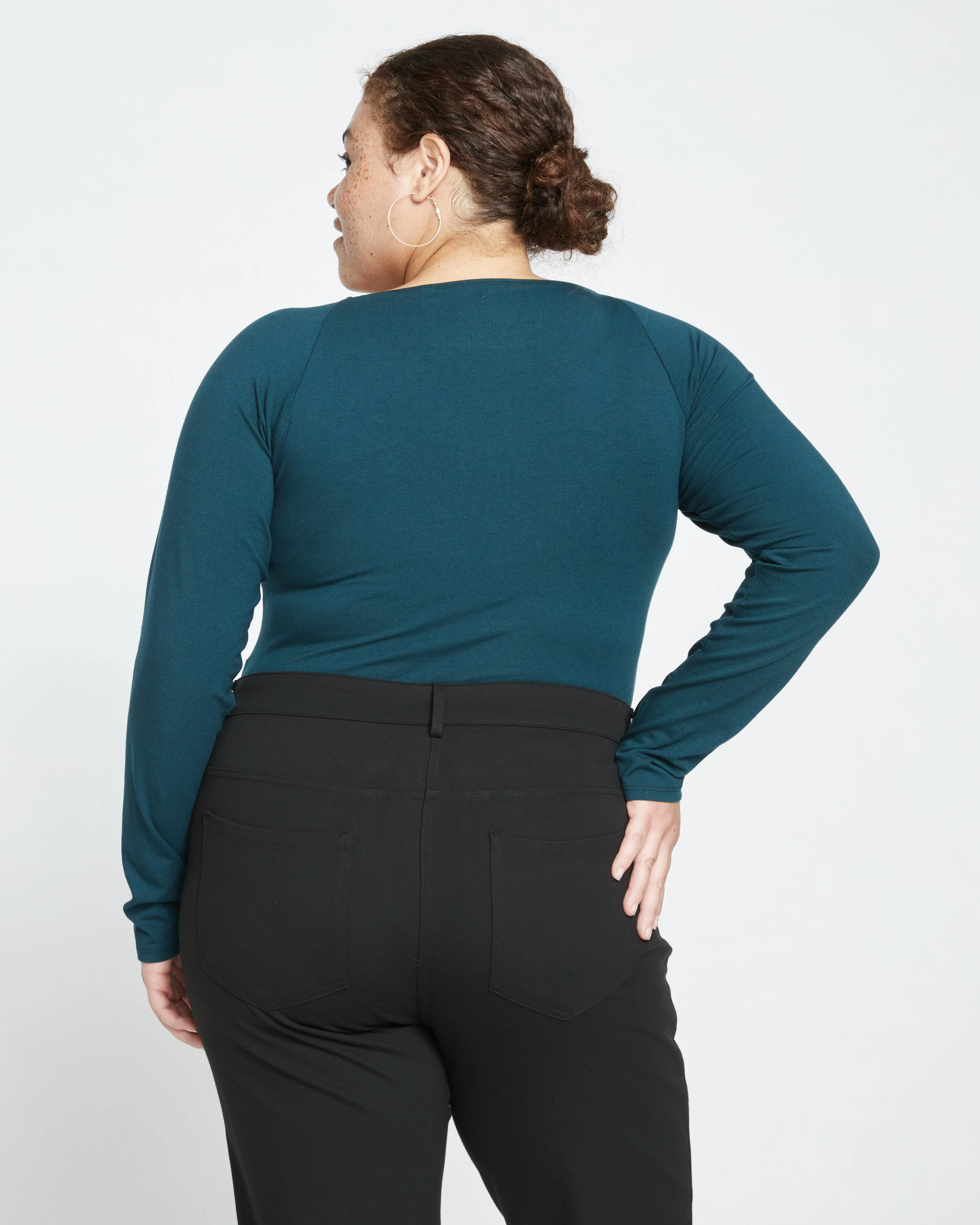 Roya Long Sleeve Bodysuit - Deep Sea sold by Universal Standard product image thumbnail 4