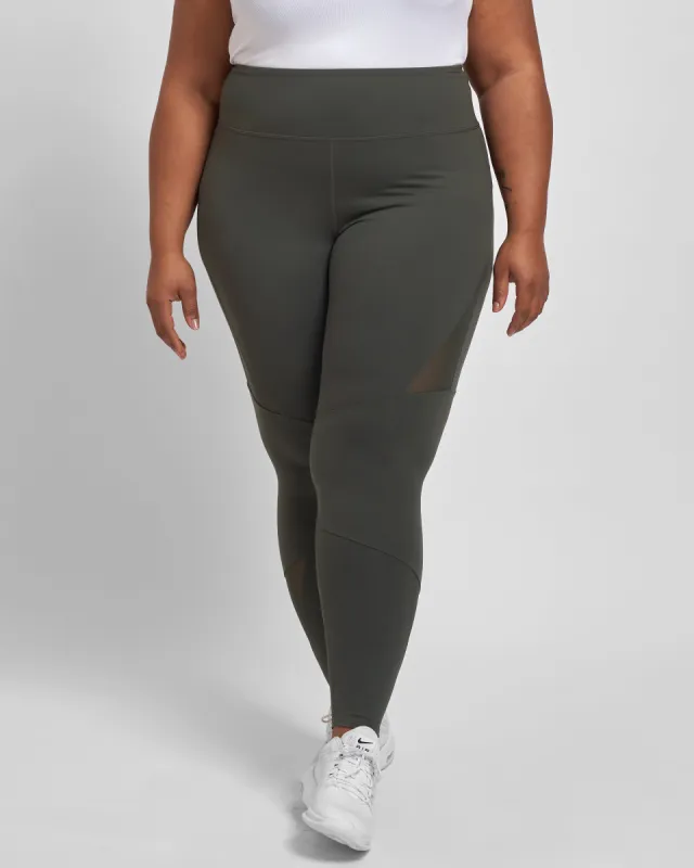 Danica Mesh Legging - Ivy sold by Universal Standard