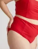 The Super High Bikini Bottom - Baywatch Red sold by Universal Standard