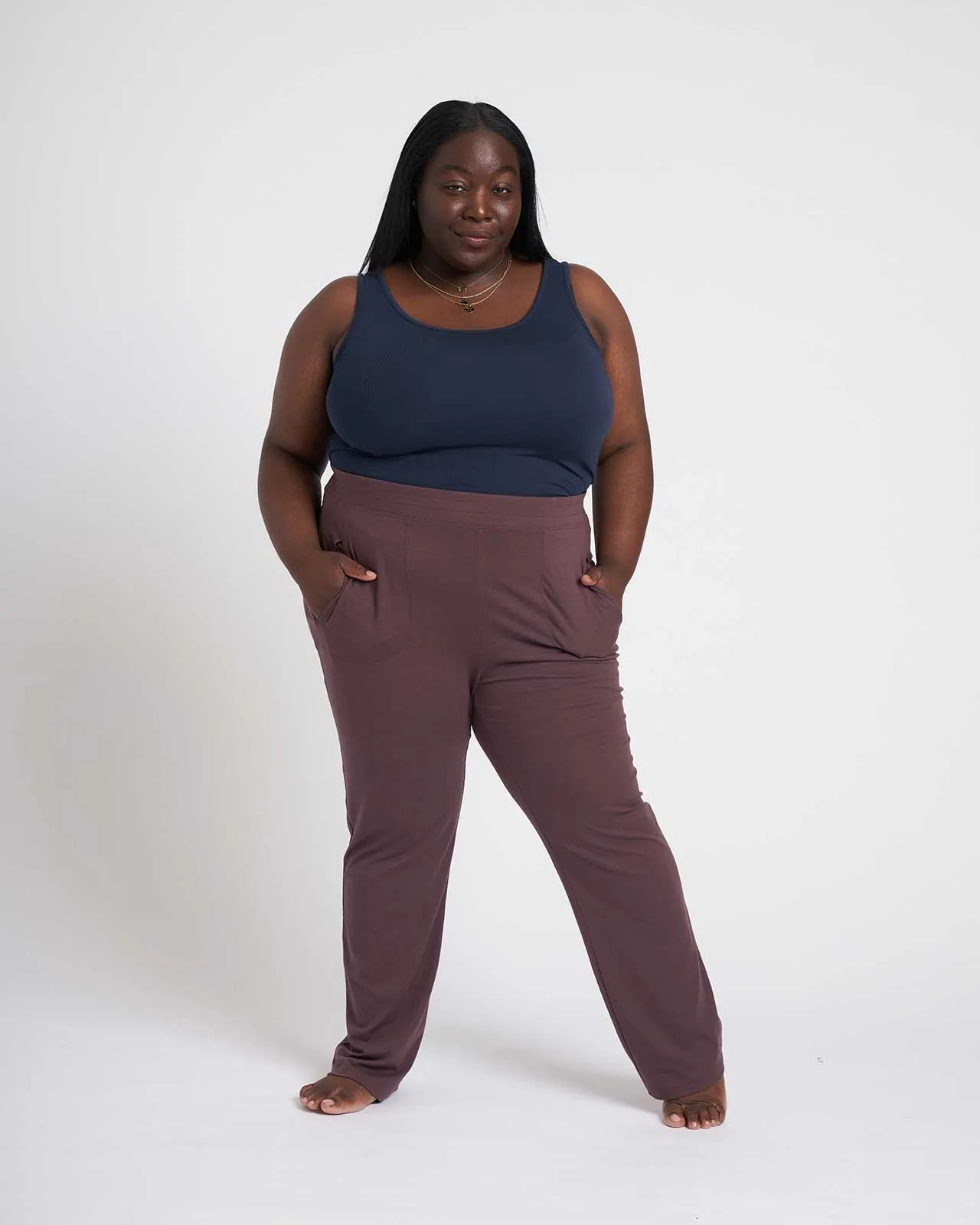 Mola Lounge Pants - Chestnut sold by Universal Standard product image thumbnail 3