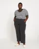 Etta High Rise Straight Leg Jeans 28 Inch - Washed Black sold by Universal Standard