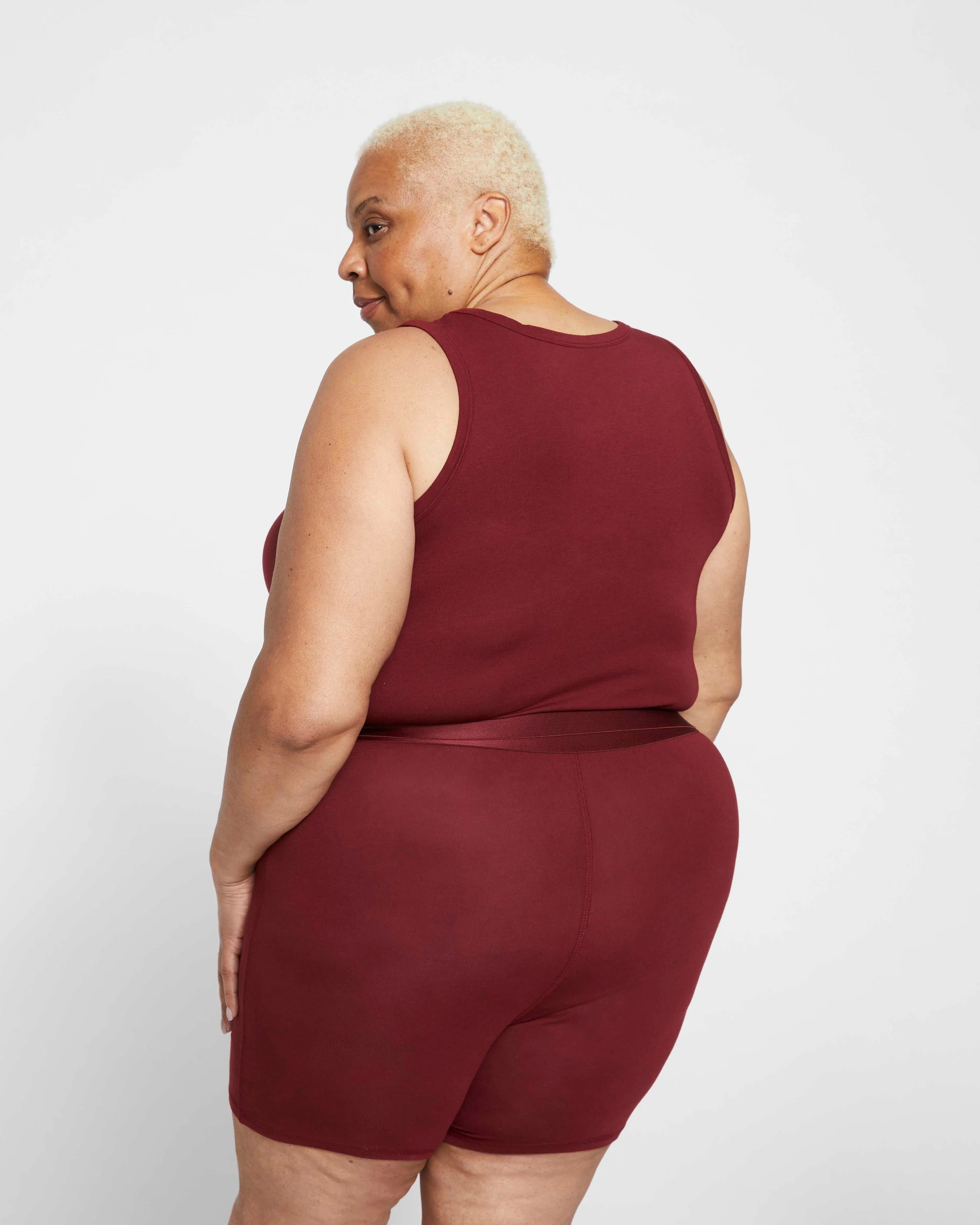 UltimateS Crop Tank - Brick Red sold by Universal Standard product image thumbnail 4