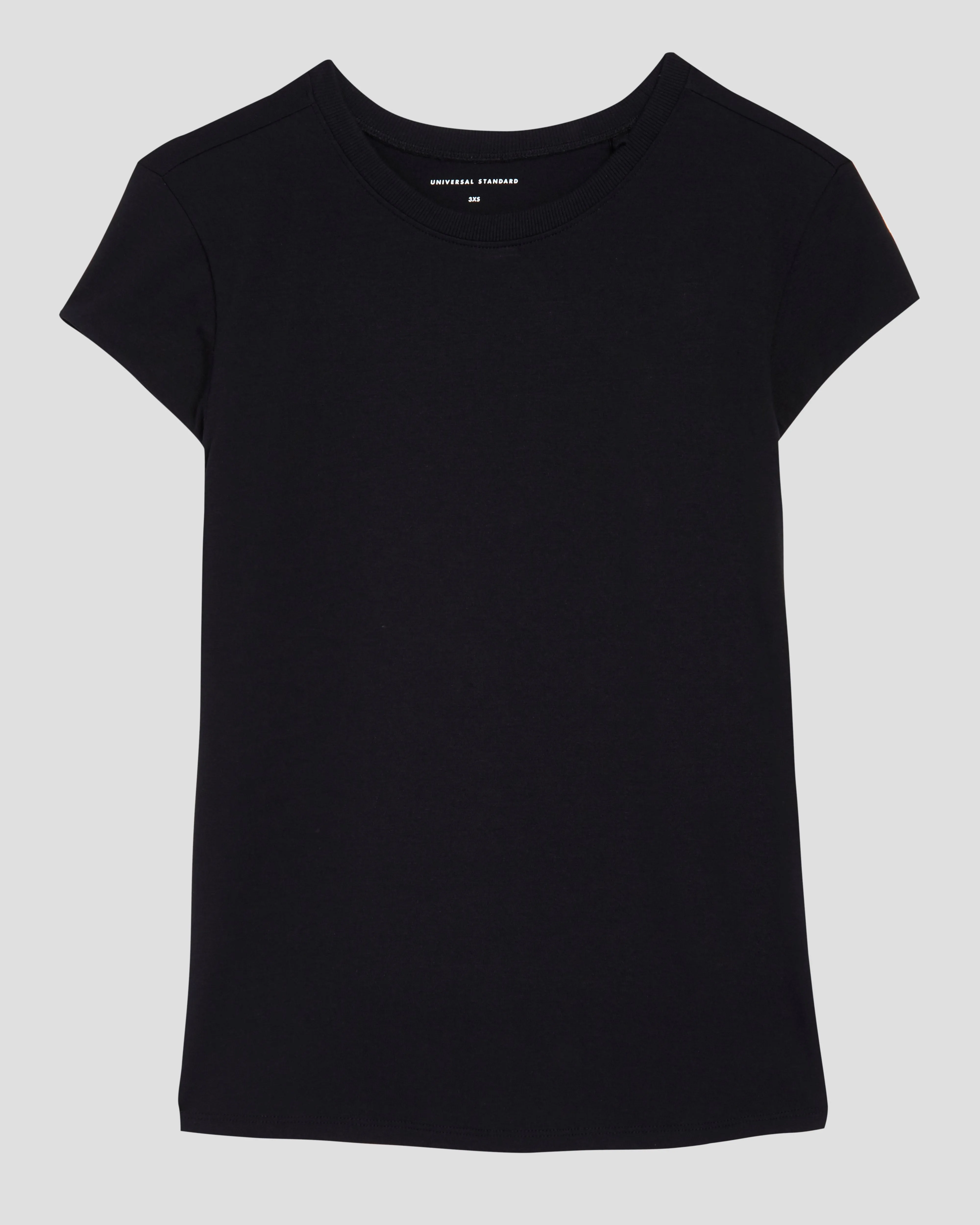 Ashley Cap Sleeve Tee - Black sold by Universal Standard product image thumbnail 2