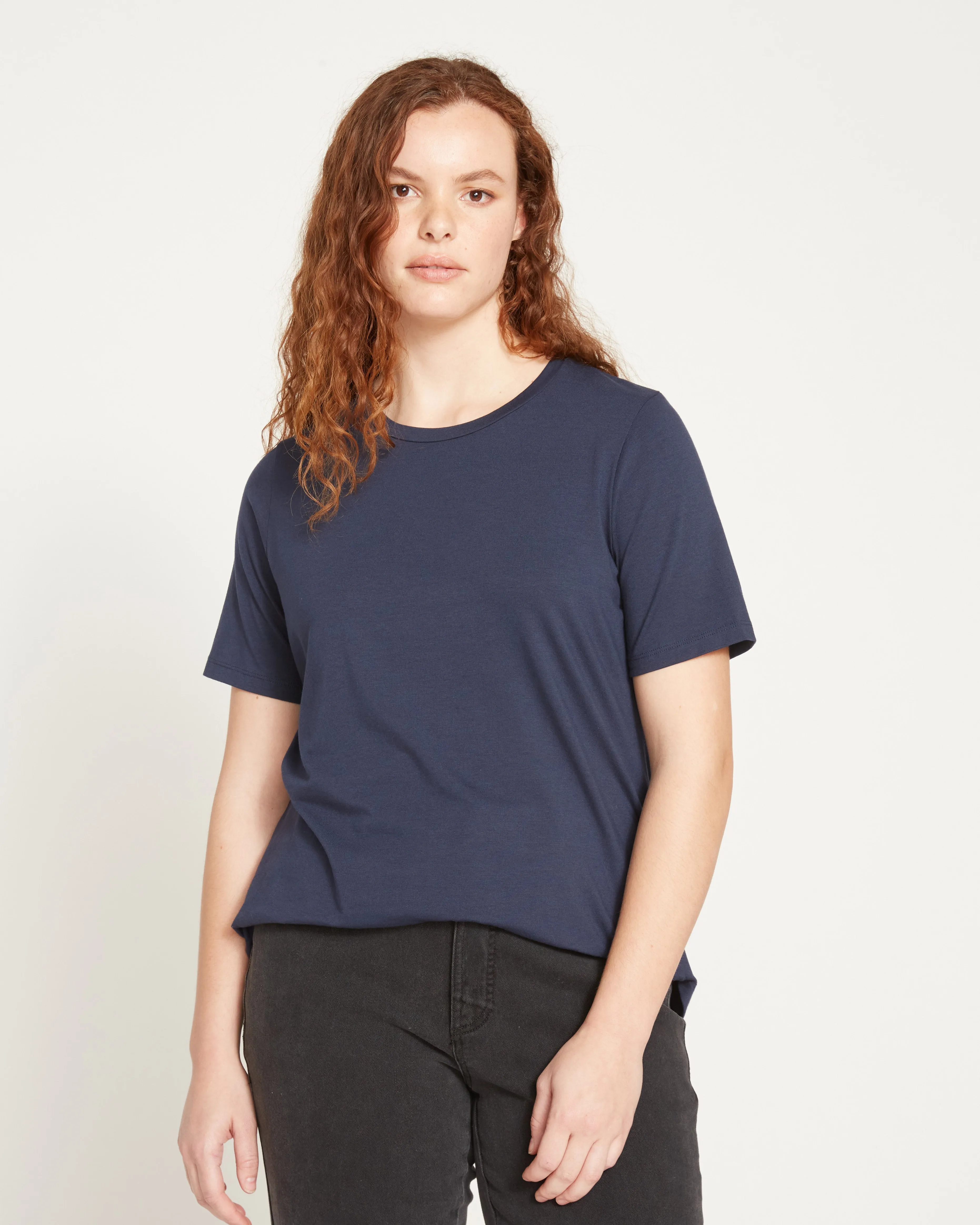 Free Tee Rex - Navy sold by Universal Standard product image thumbnail 2