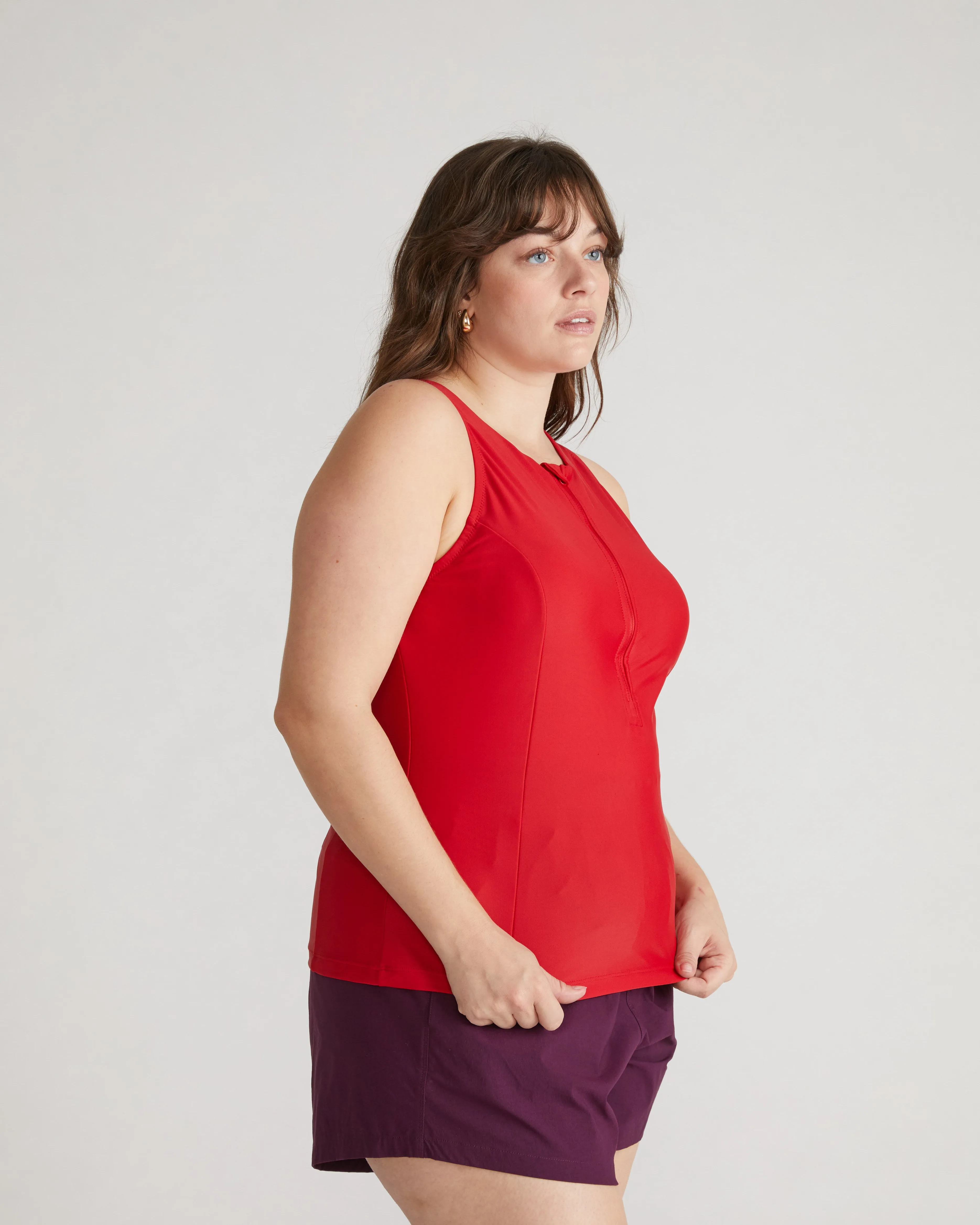 The Surf Tankini - Baywatch Red sold by Universal Standard product image thumbnail 3