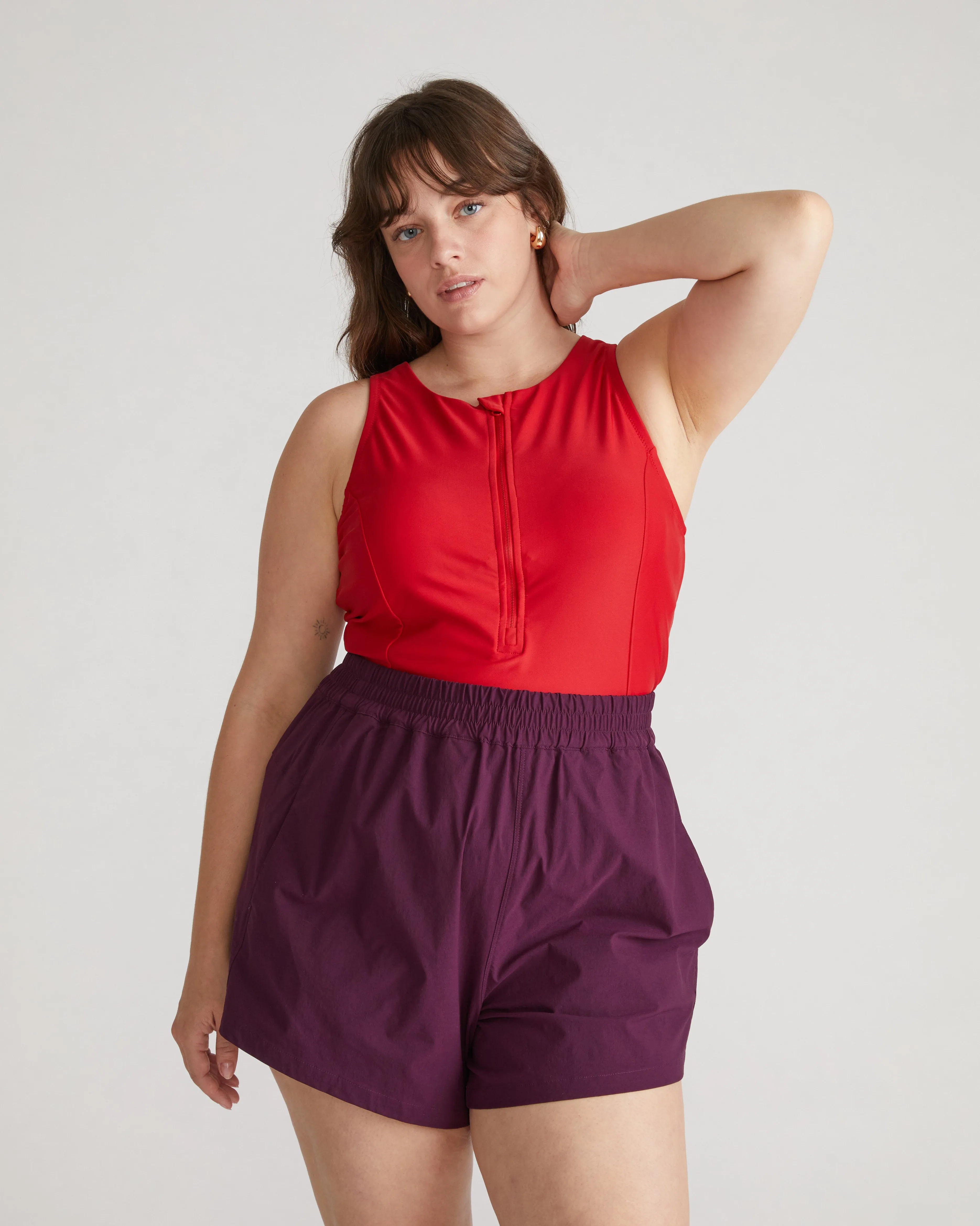 The Surf Tankini - Baywatch Red sold by Universal Standard product image thumbnail 2