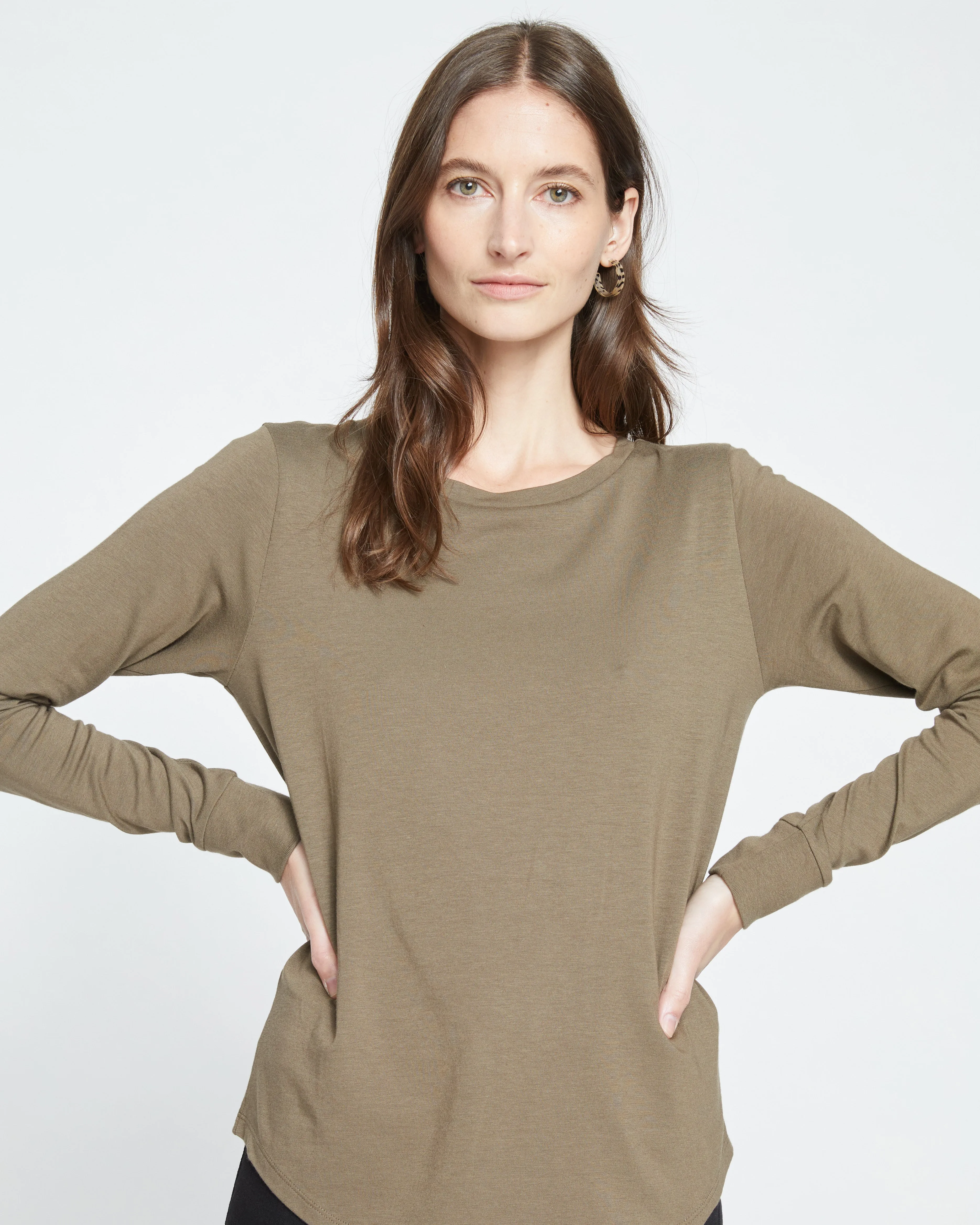 Long Sleeve Tee Rex - Crocodile sold by Universal Standard product image thumbnail 2