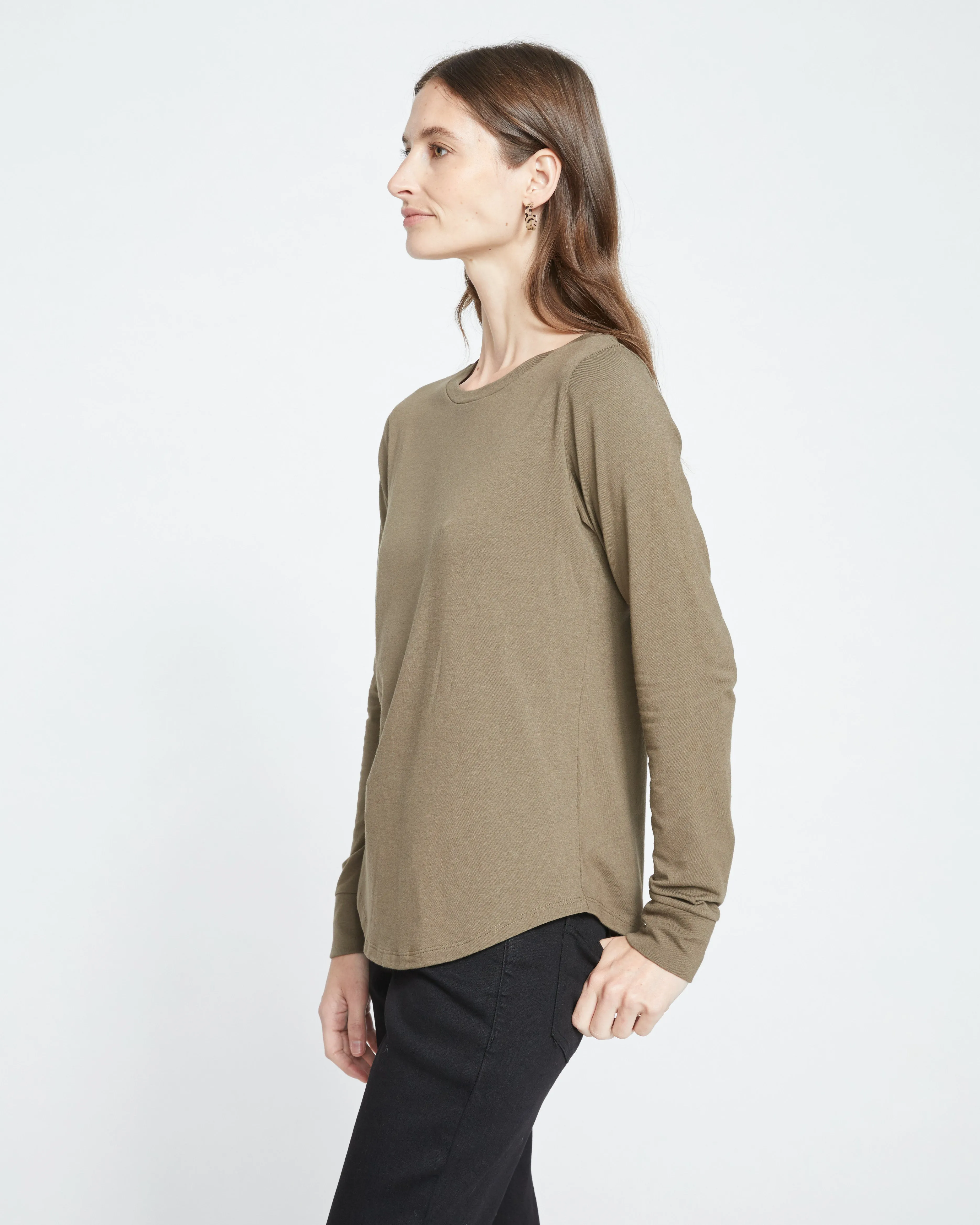 Long Sleeve Tee Rex - Crocodile sold by Universal Standard product image thumbnail 3