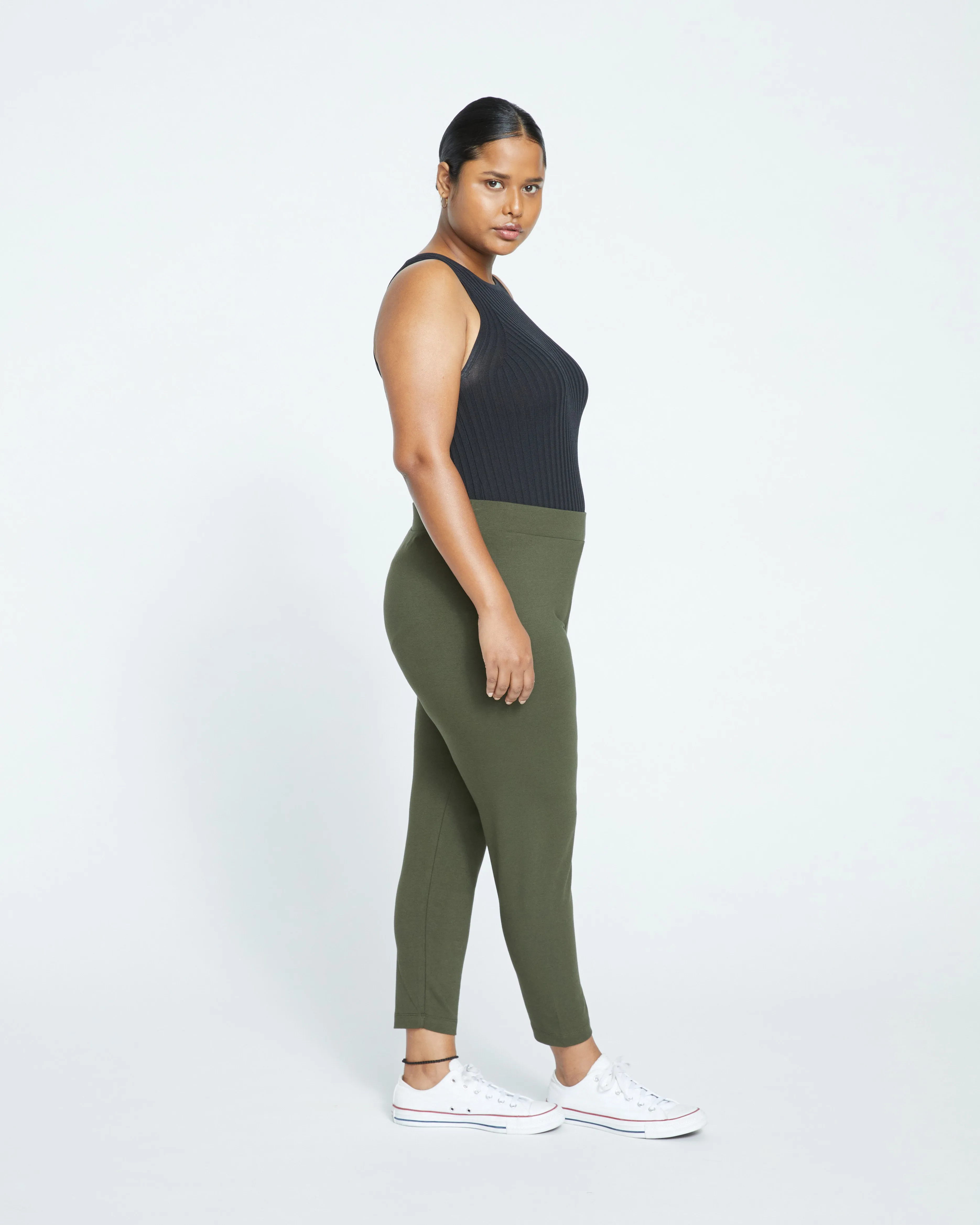 Roya Cropped Leggings 23 Inch - Nori sold by Universal Standard product image thumbnail 3