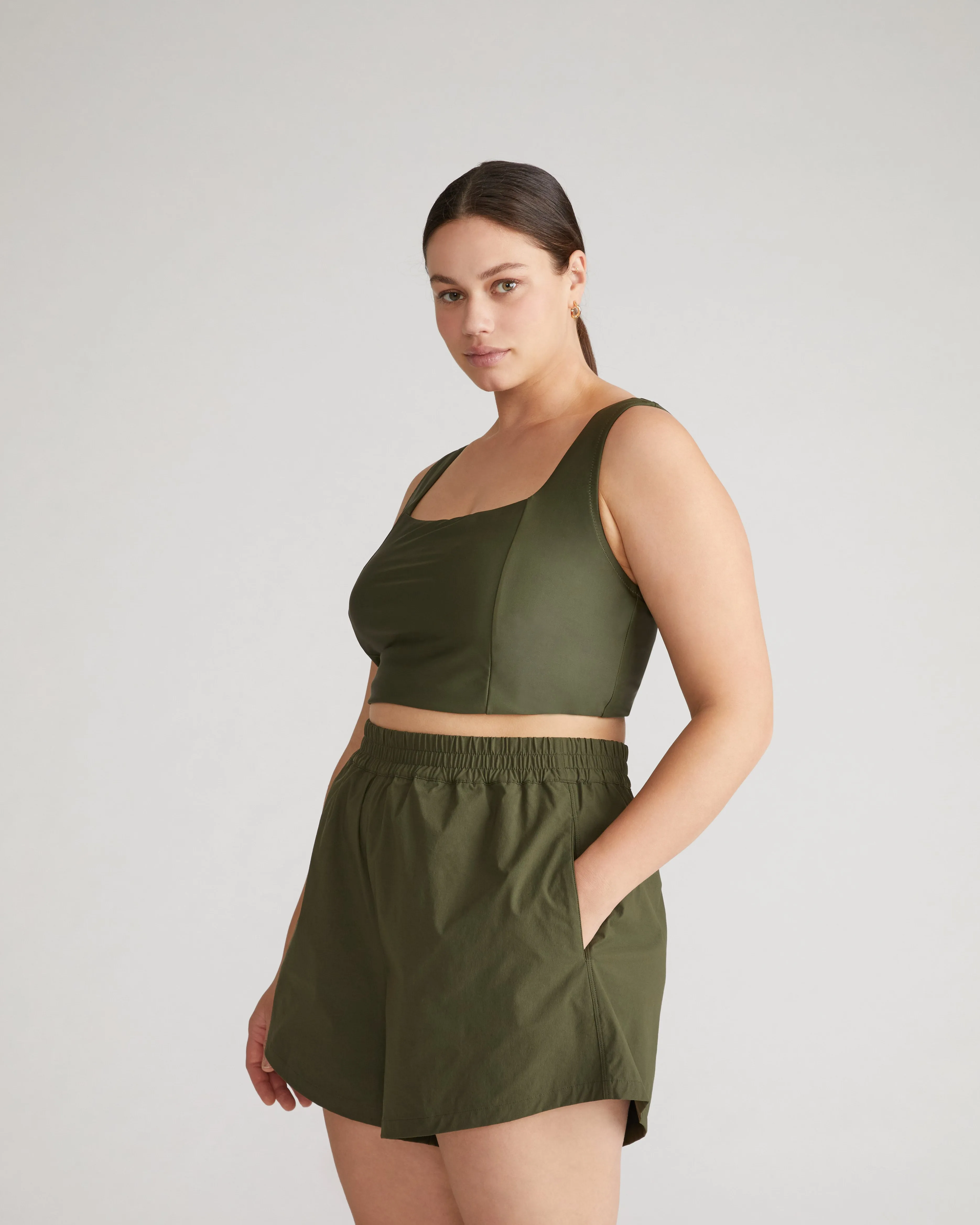 The Square Neck Bikini Top - Nori sold by Universal Standard product image thumbnail 3