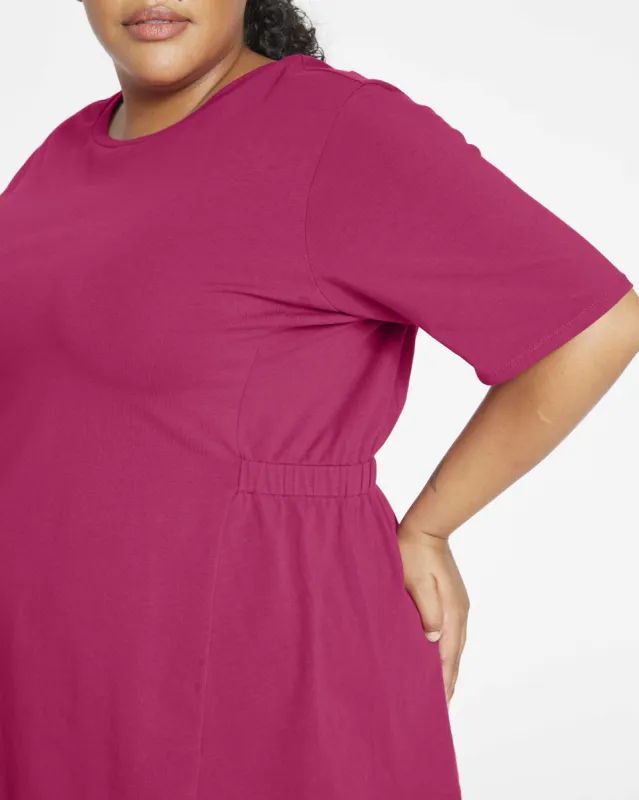 Afternoon Tee - Fuchsia made by Universal Standard