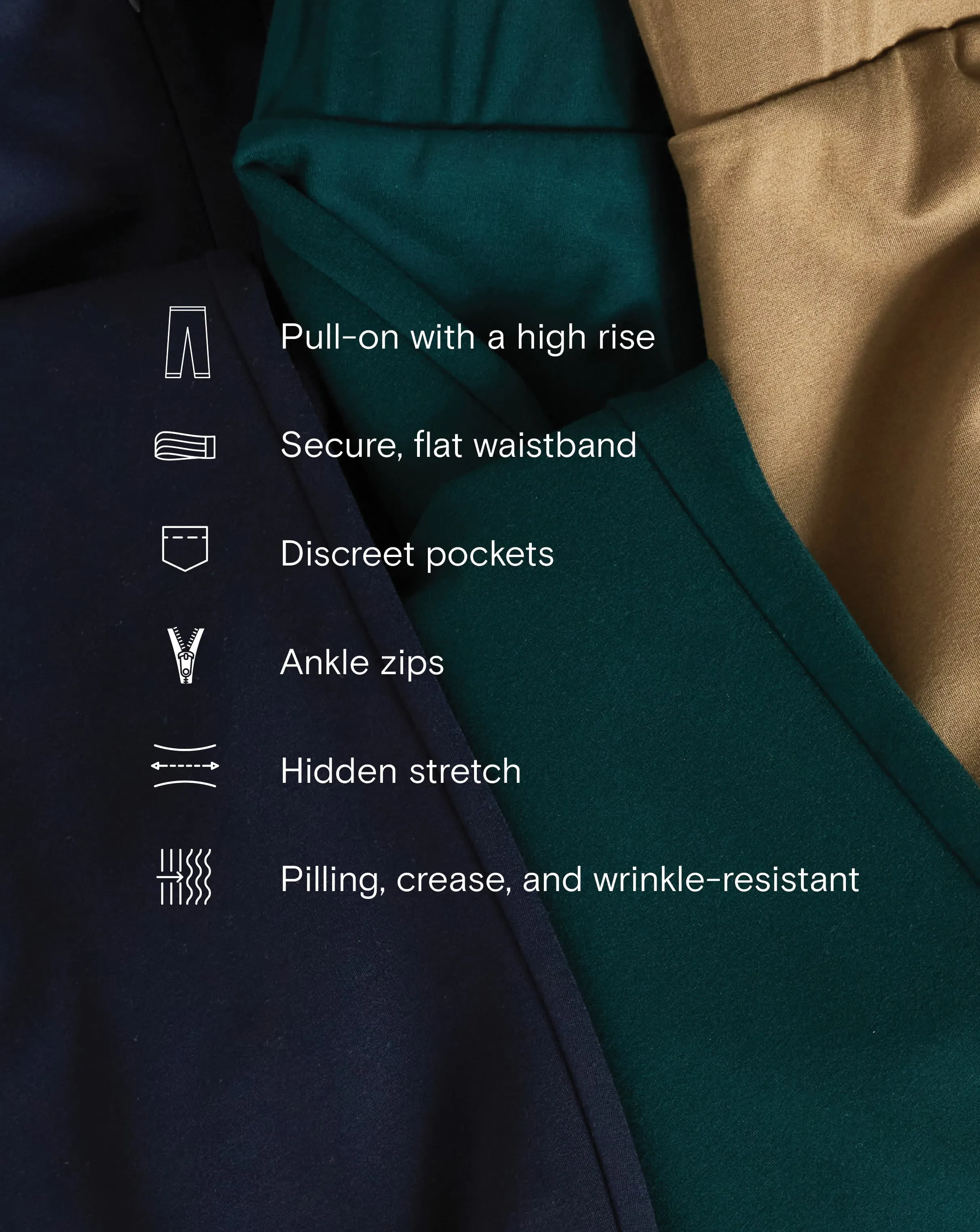 Moro Pocket Signature Ponte Pants - Navy sold by Universal Standard product image thumbnail 3