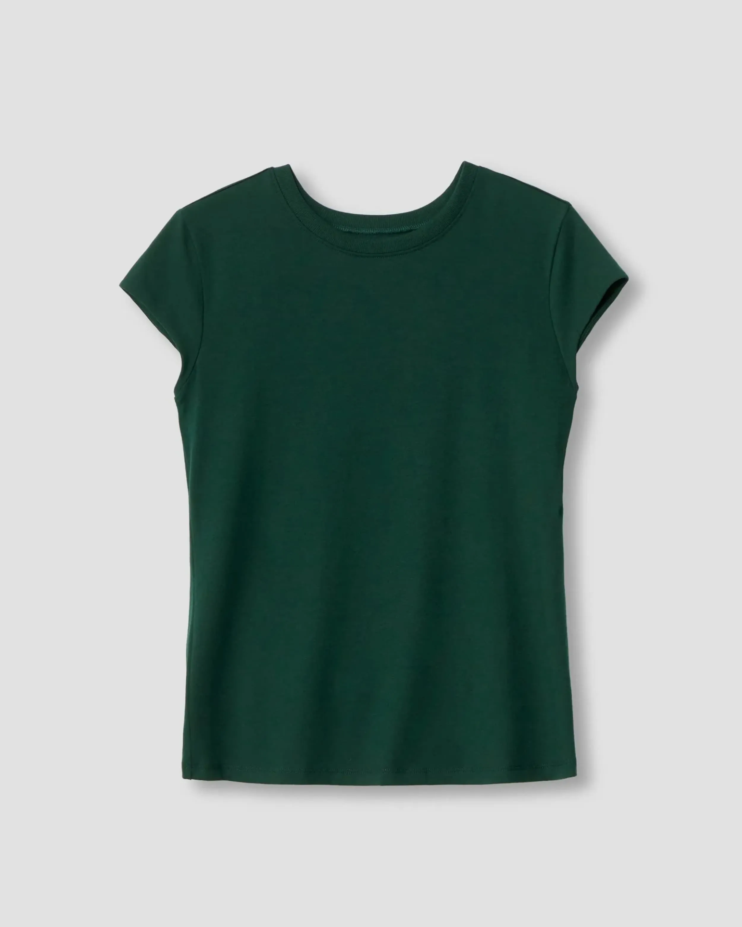 Ashley Cap Sleeve Tee - Forest Green sold by Universal Standard product image thumbnail 2
