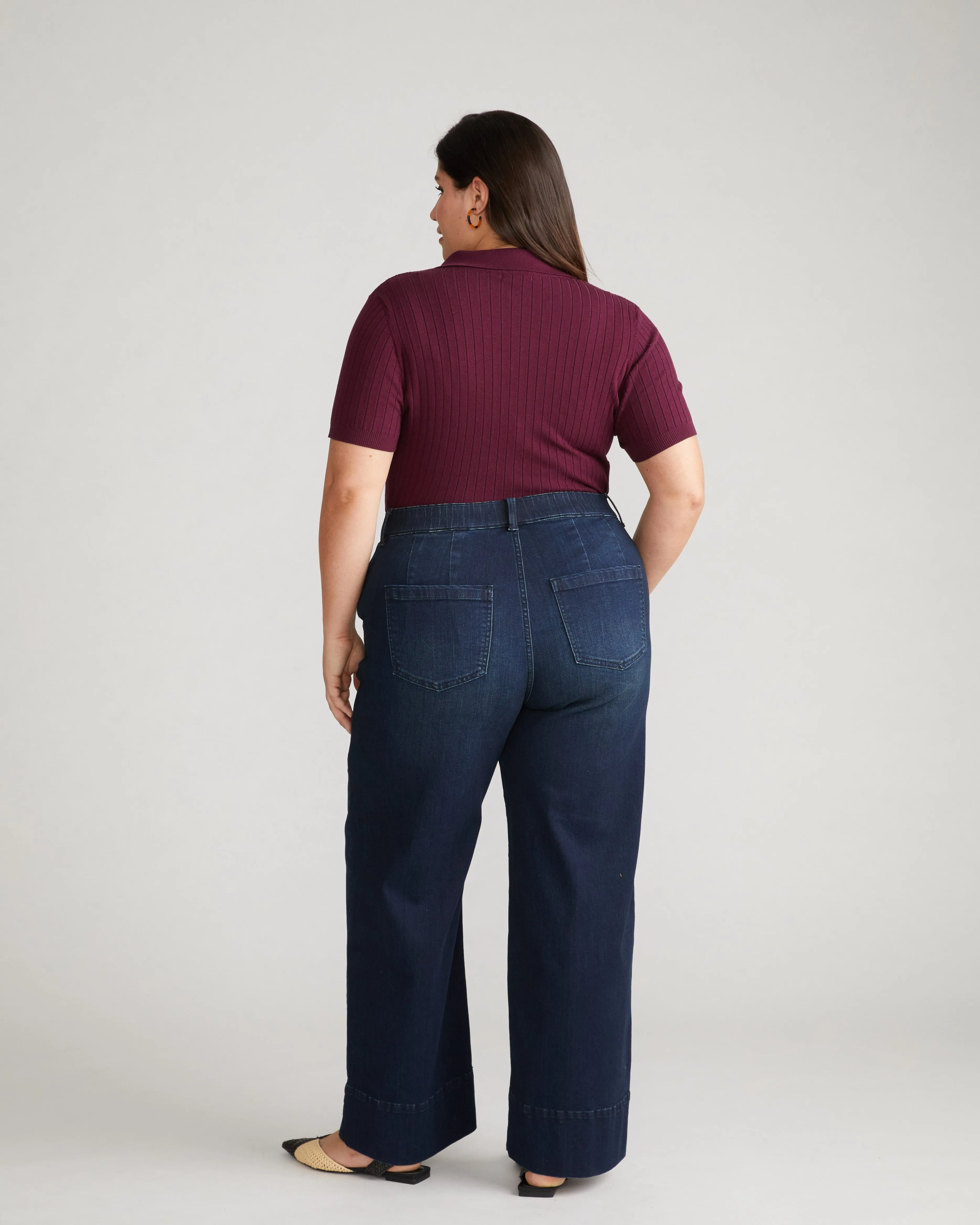 Carol High Rise High Stretch Jeans - Daydream Blue sold by Universal Standard product image thumbnail 4