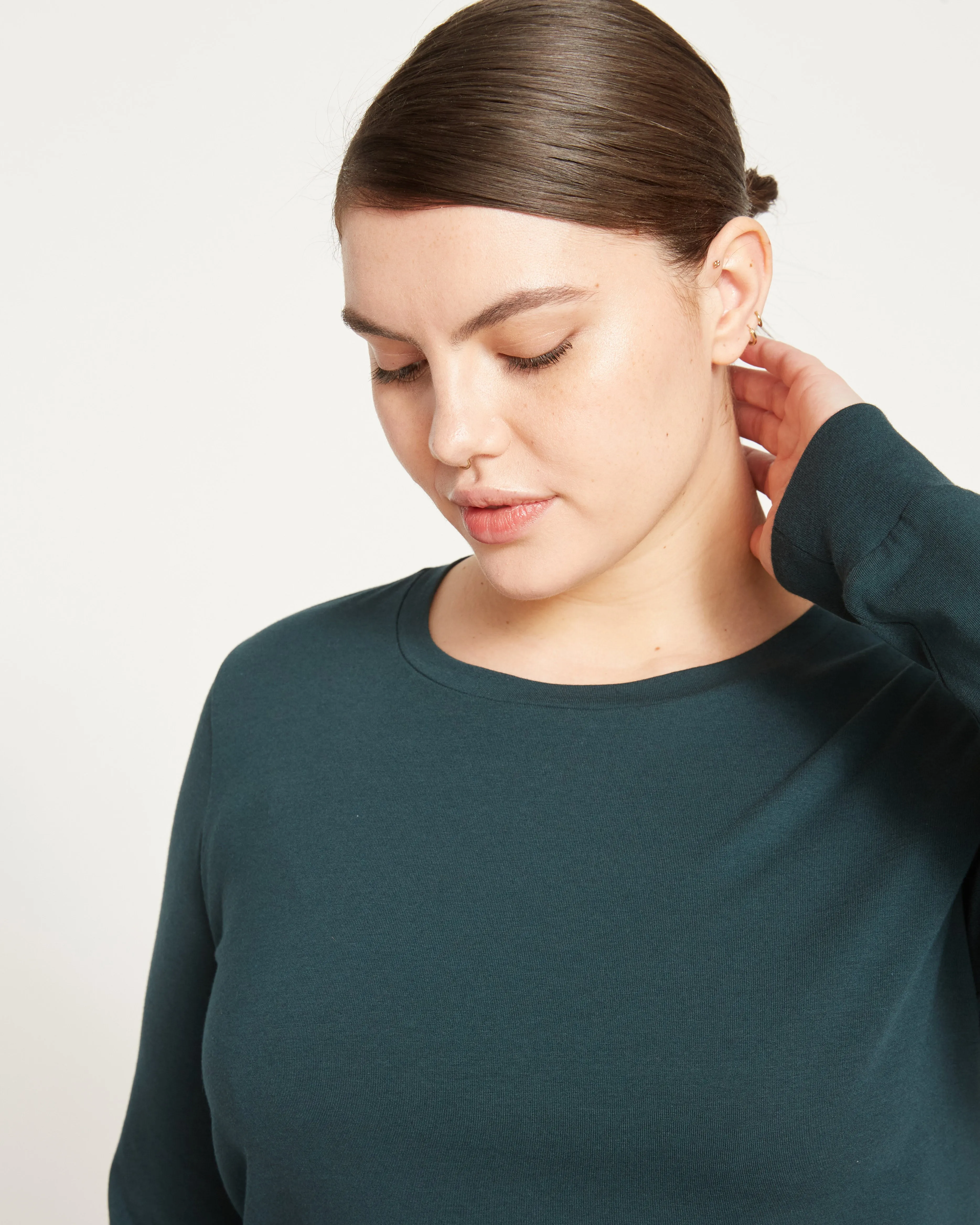 Long Sleeve Tee Rex - Deep Sea sold by Universal Standard product image thumbnail 3