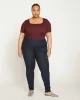 Seine Mid Rise Skinny Jeans 32 Inch - Dark Indigo sold by Universal Standard