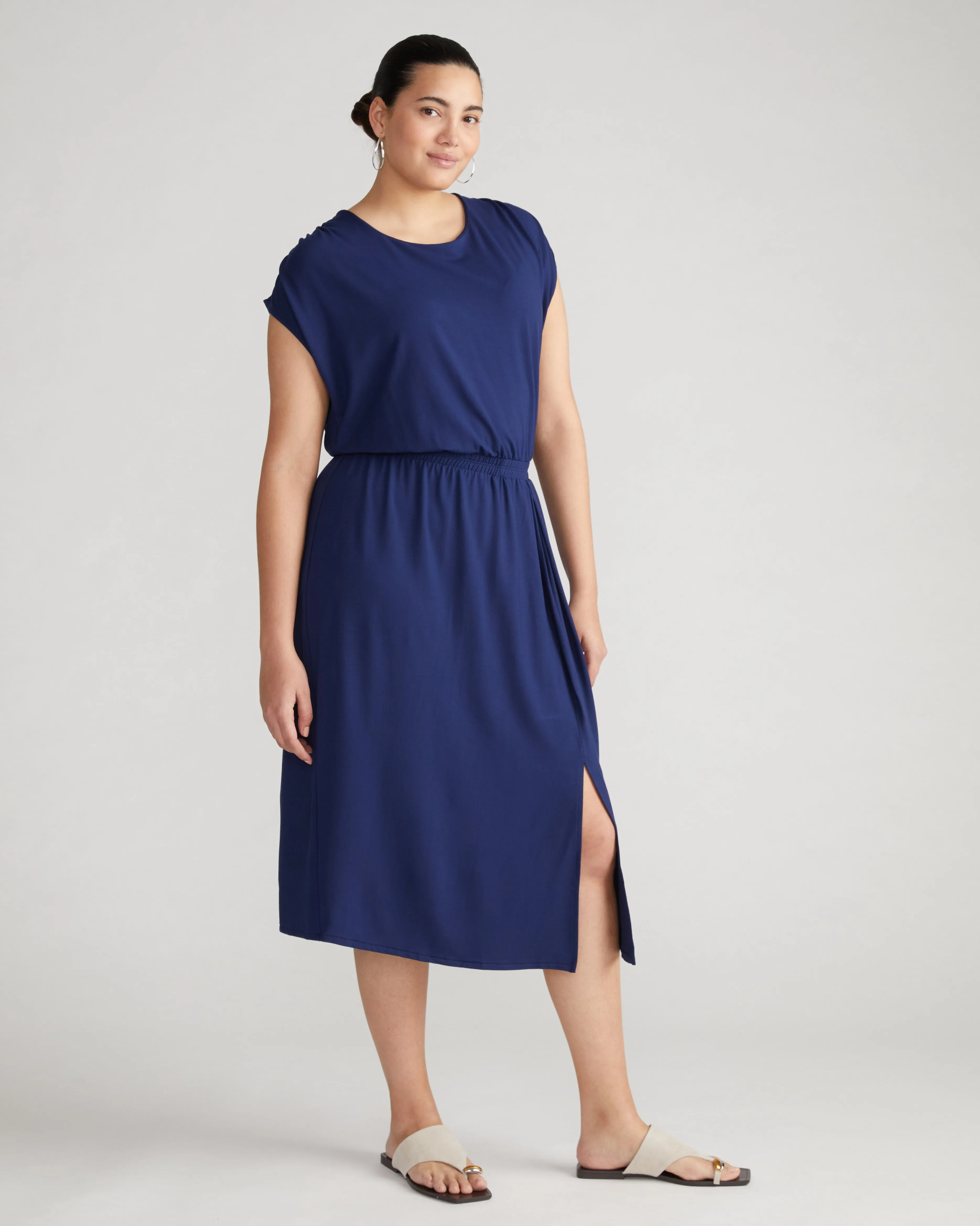 Havana Divine Jersey Dress - Cenote sold by Universal Standard product image thumbnail 2