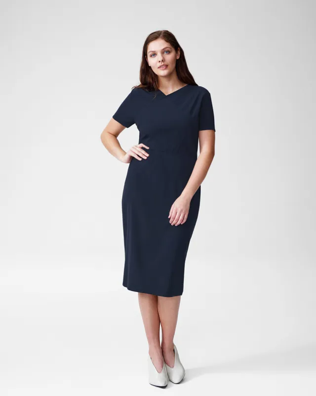 Mary Dress - Navy sold by Universal Standard