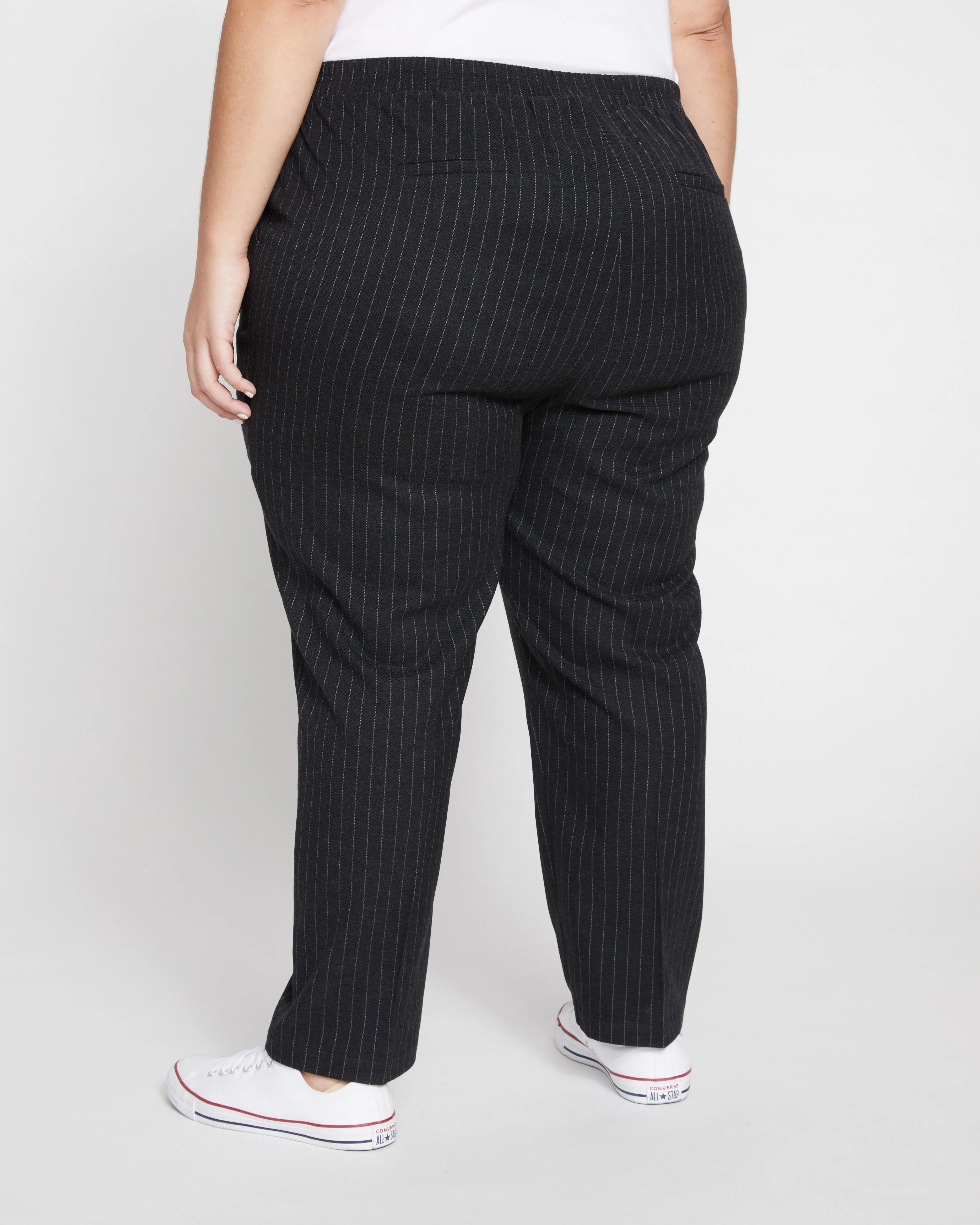 The Pinstripe Pant - Graphite sold by Universal Standard product image thumbnail 5