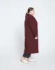 Jackson Tailored Coat - Black Cherry sold by Universal Standard