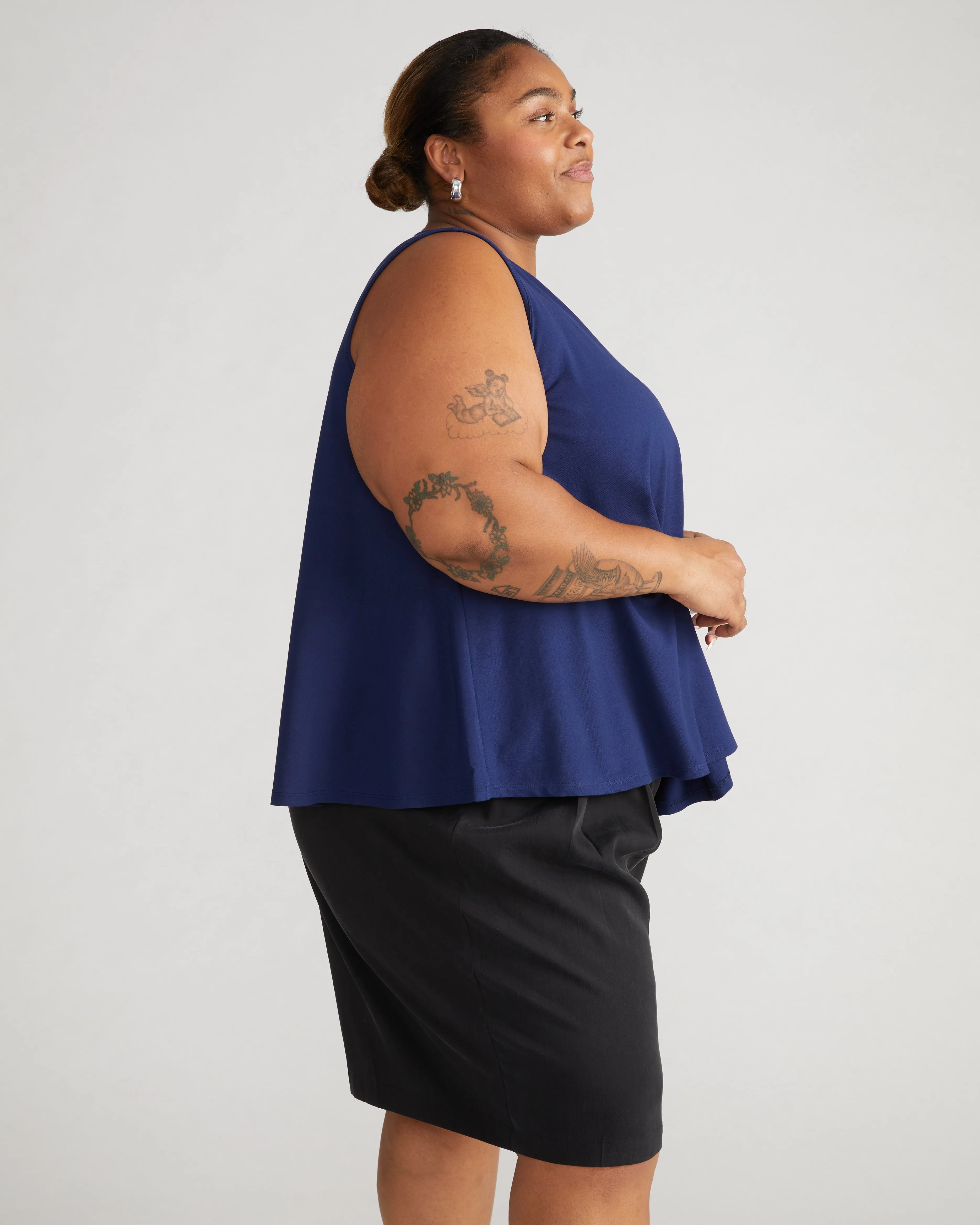 Heatwave Divine Jersey Flared Tank - Cenote sold by Universal Standard product image thumbnail 2