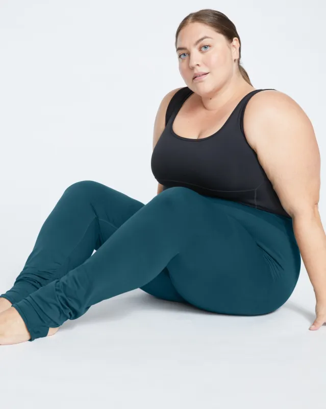 Next-to-Naked Stirrup Legging - Deep Sea sold by Universal Standard